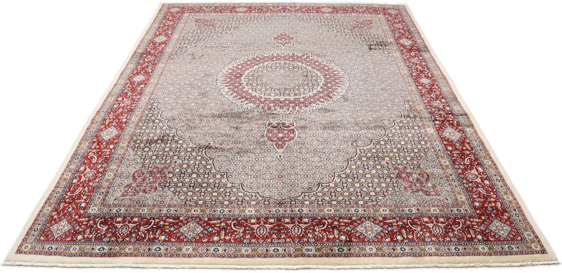 perserteppich-moud-290-x-395-cm-schurwolle-seide-handgeknupft-1 Handgeknüpfter Moud Perserteppich, 290 × 395 cm, Wolle & Seide