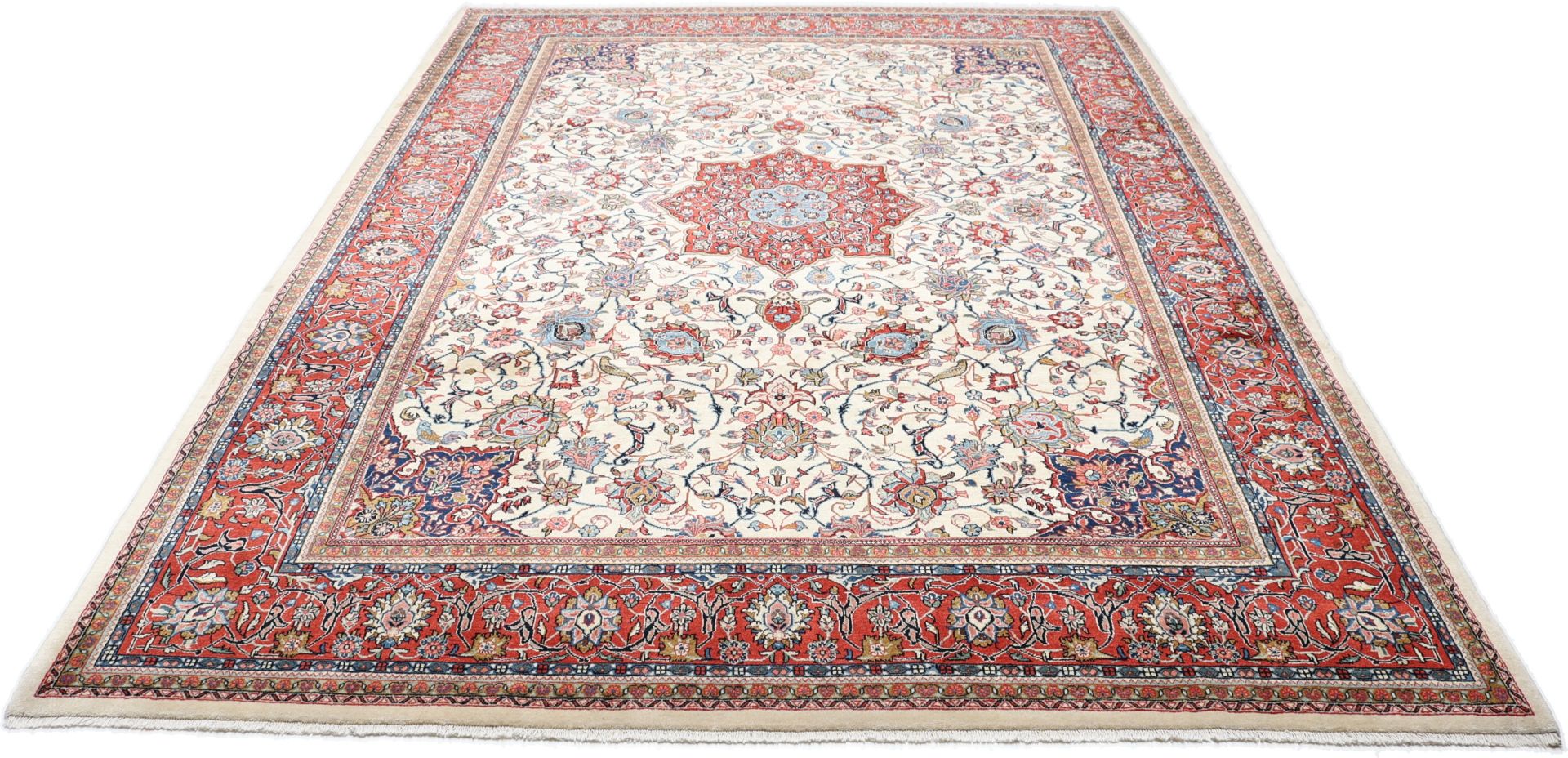 Sarough Perserteppich aus Iran, 275 × 378 cm