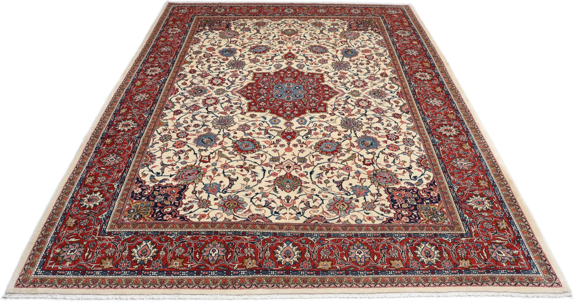 Sarough Perserteppich aus Iran, 275 × 378 cm