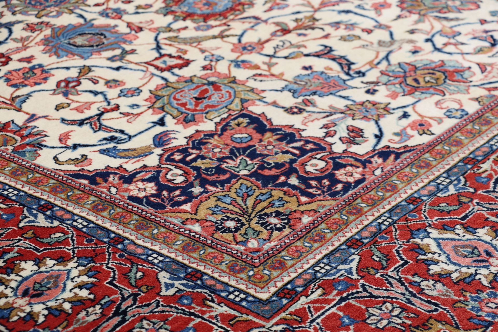 Sarough Perserteppich aus Iran, 275 × 378 cm