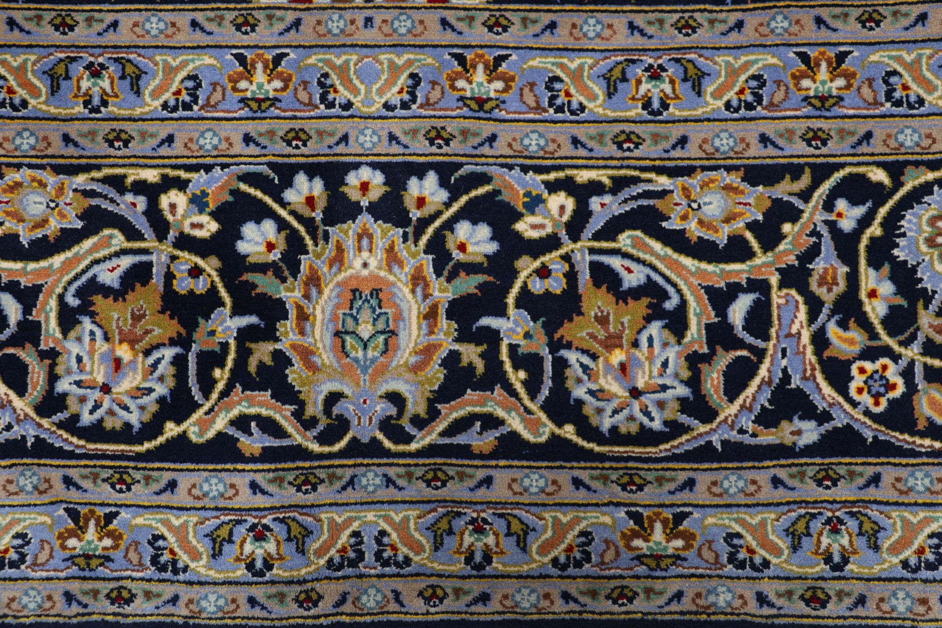 Handgeknüpfter Kashan Perserteppich 300 × 403 cm