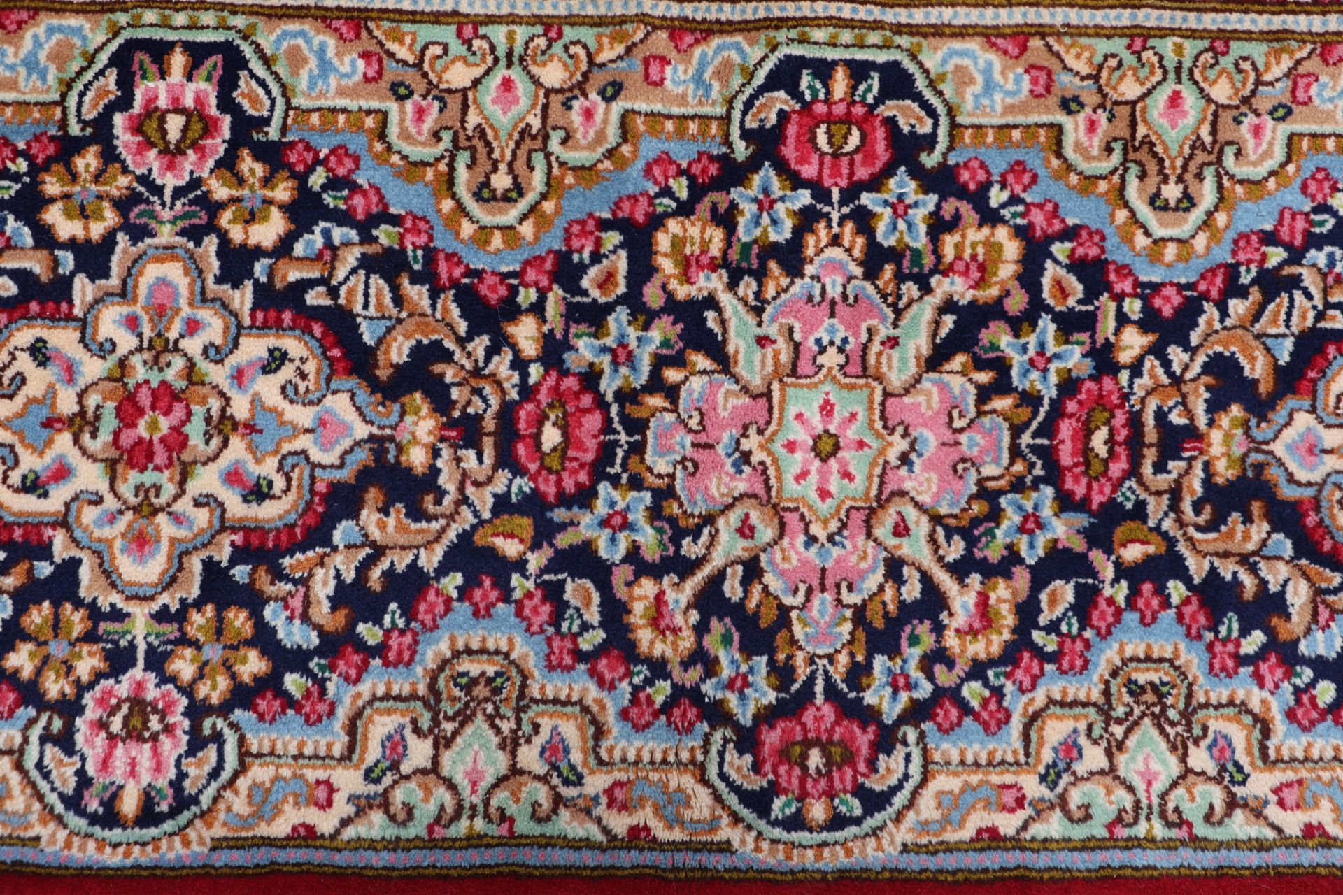 Kerman Perserteppich aus Iran, 299 × 409 cm