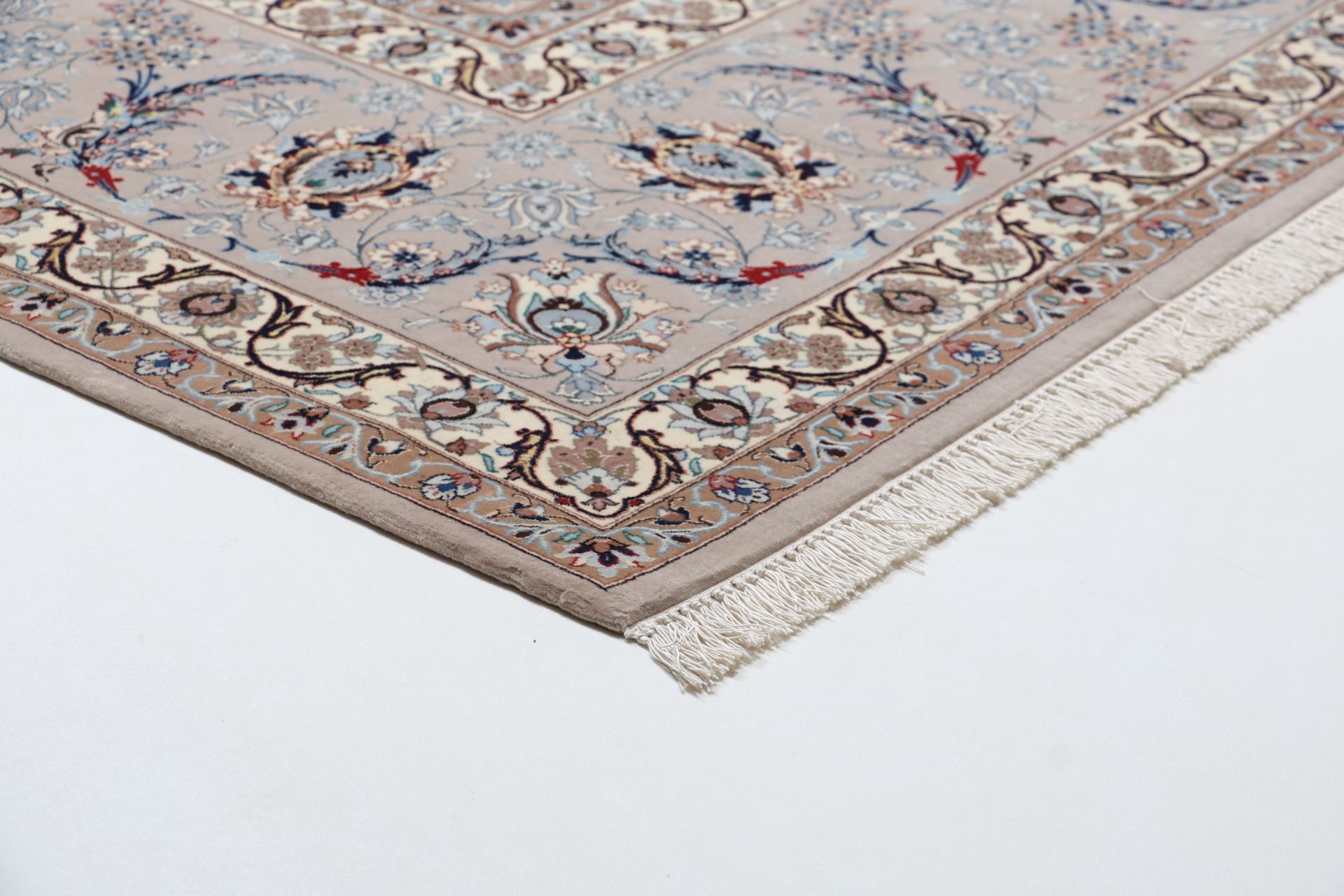 Handgeknüpfter Isfahan Perserteppich 300 × 414 cm