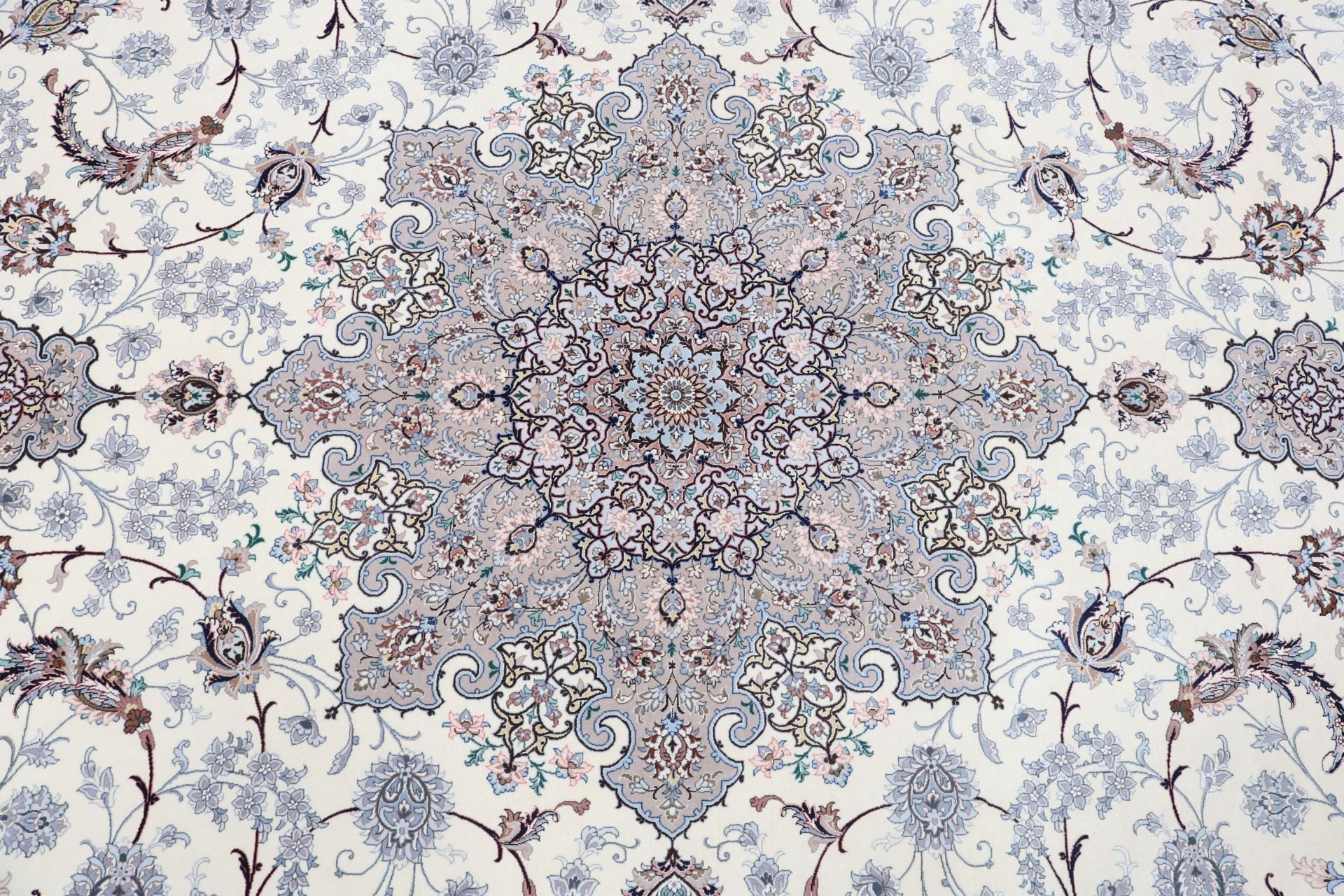 Handgeknüpfter Isfahan Perserteppich 300 × 414 cm