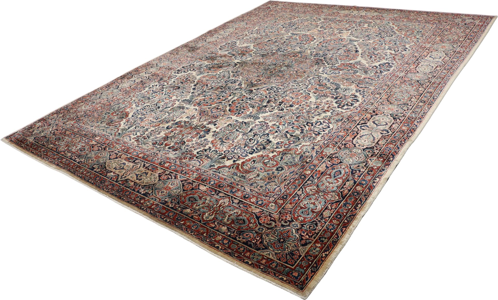 Antiker Sarough Perserteppich aus Iran, 300 × 410 cm