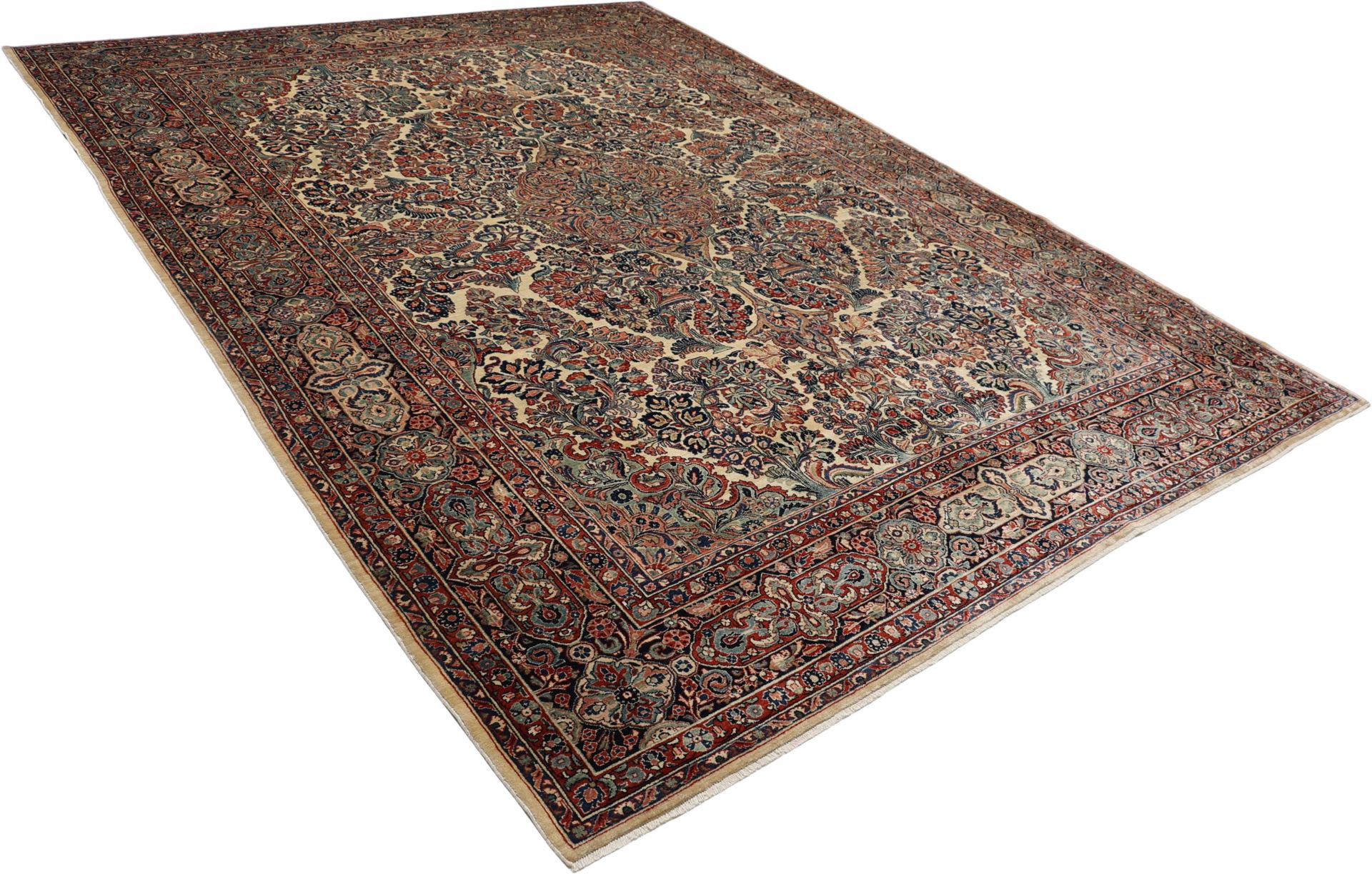 Antiker Sarough Perserteppich aus Iran, 300 × 410 cm
