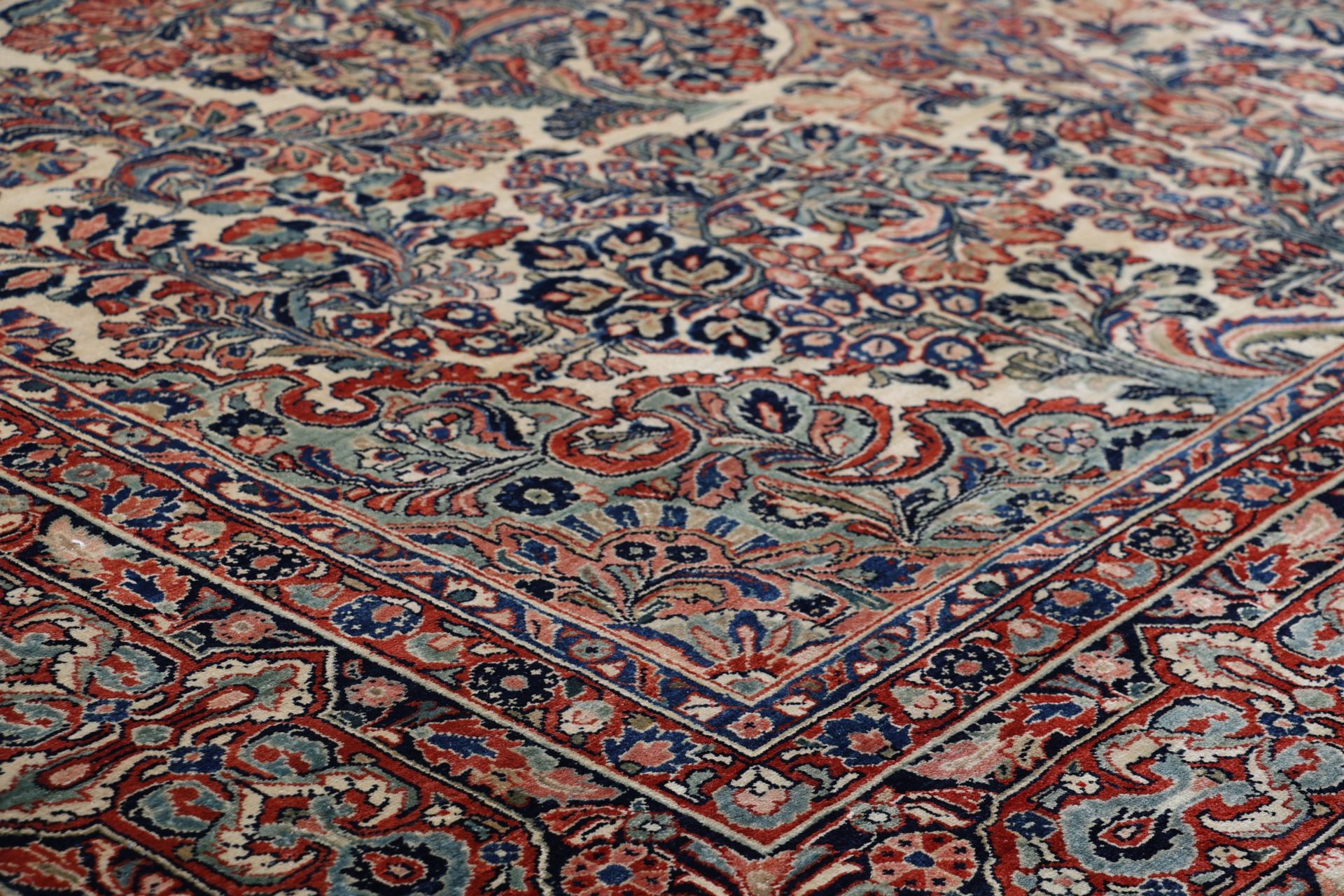 Antiker Sarough Perserteppich aus Iran, 300 × 410 cm