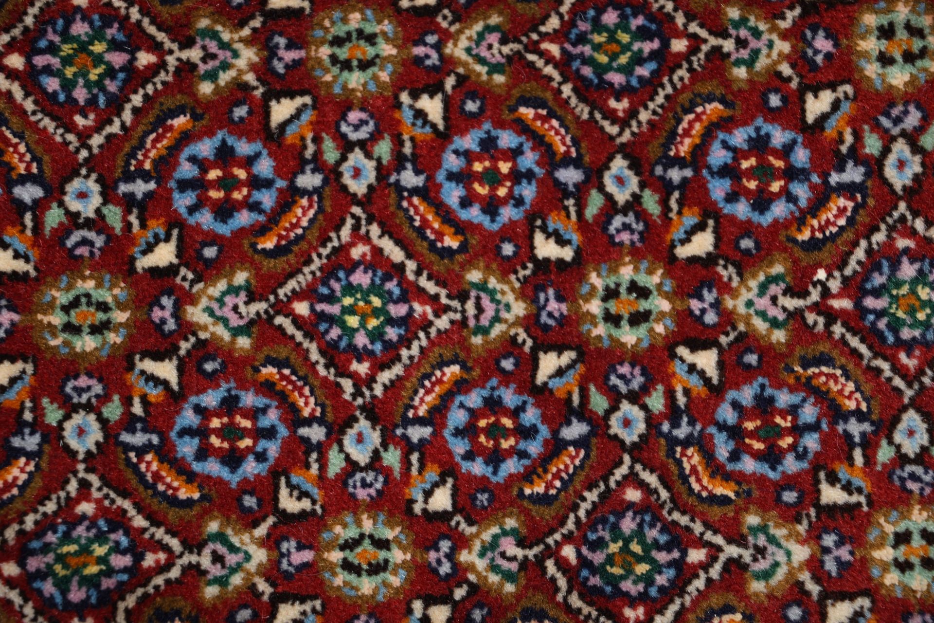 Handgeknüpfter Moud Perserteppich 295 × 396 cm