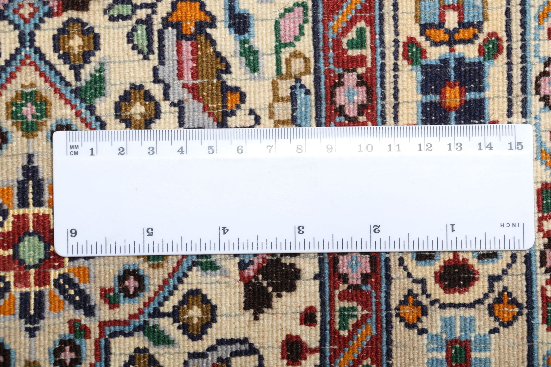 Handgeknüpfter Moud Perserteppich 295 × 396 cm