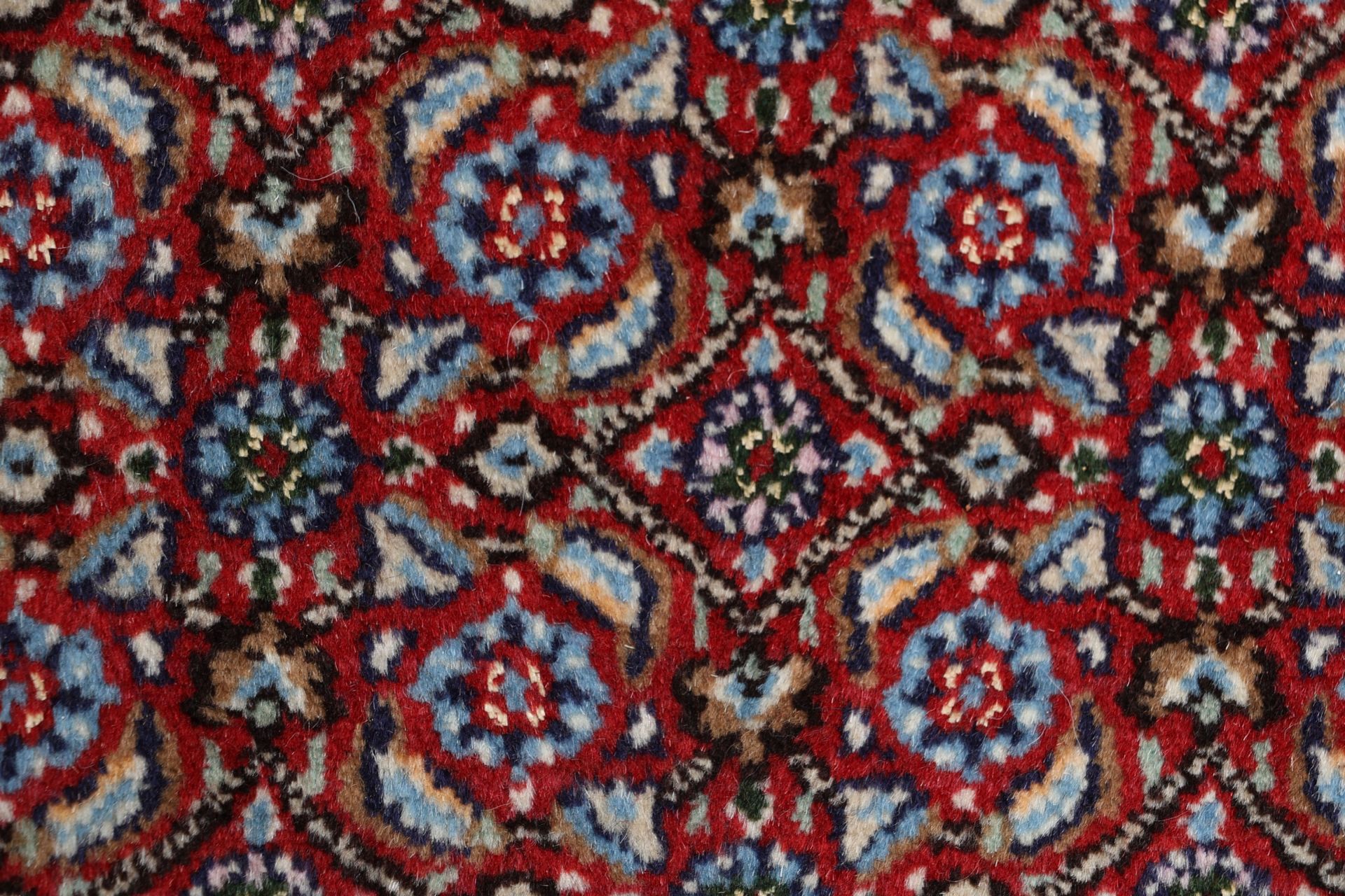 Handgeknüpfter Moud Perserteppich, 293 × 400 cm, Wolle
