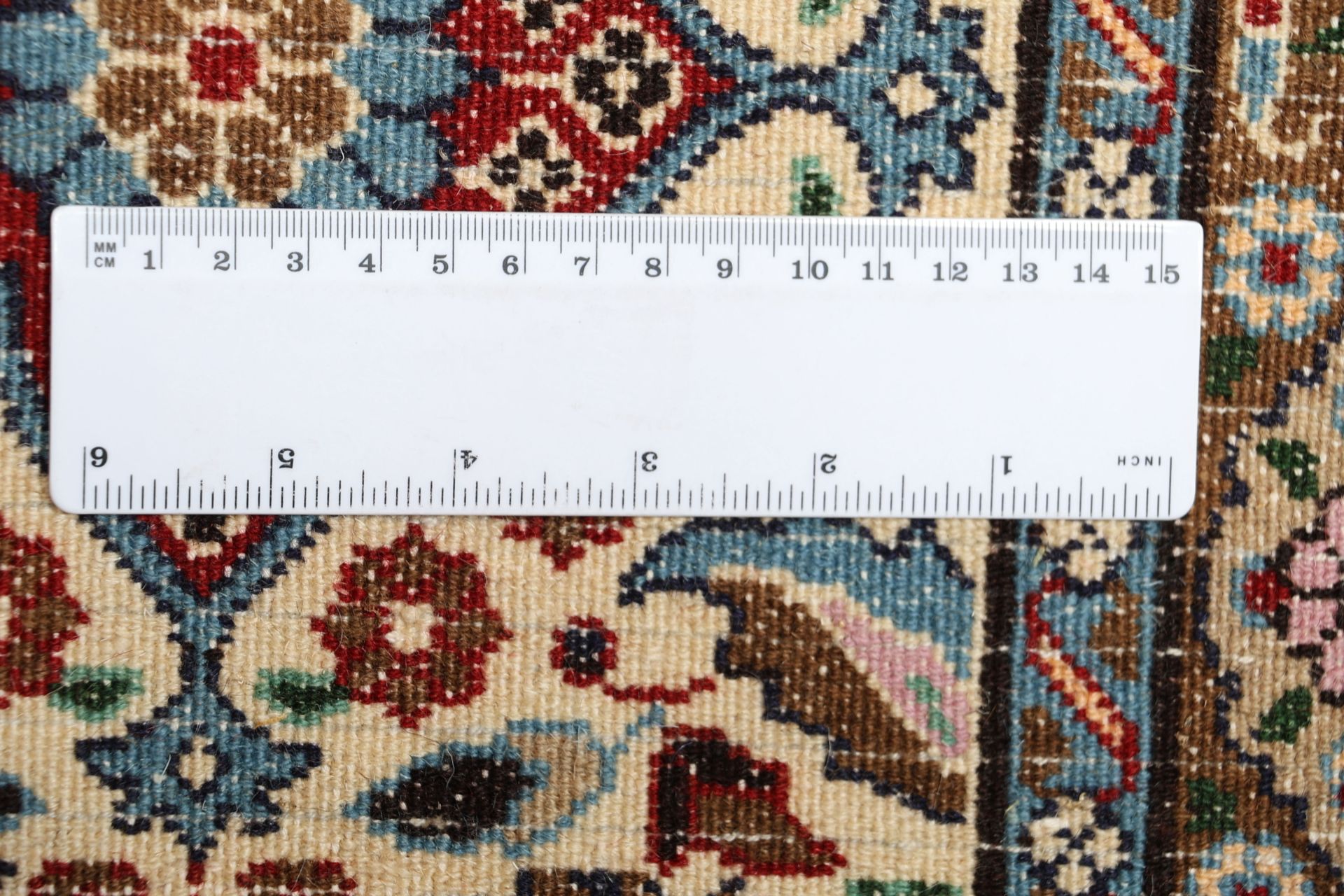 Handgeknüpfter Moud Perserteppich, 293 × 400 cm, Wolle