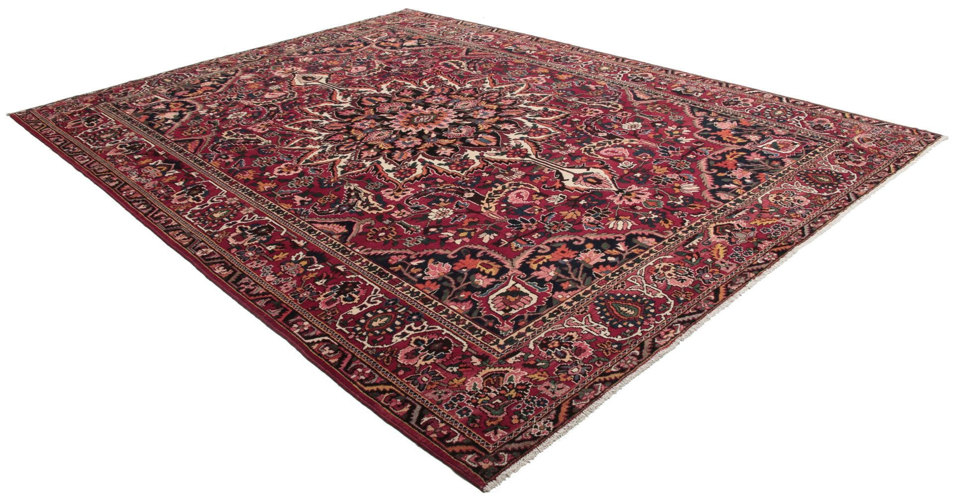 Bakhtiari Perserteppich 307 × 405 cm aus Wolle, handgeknüpft