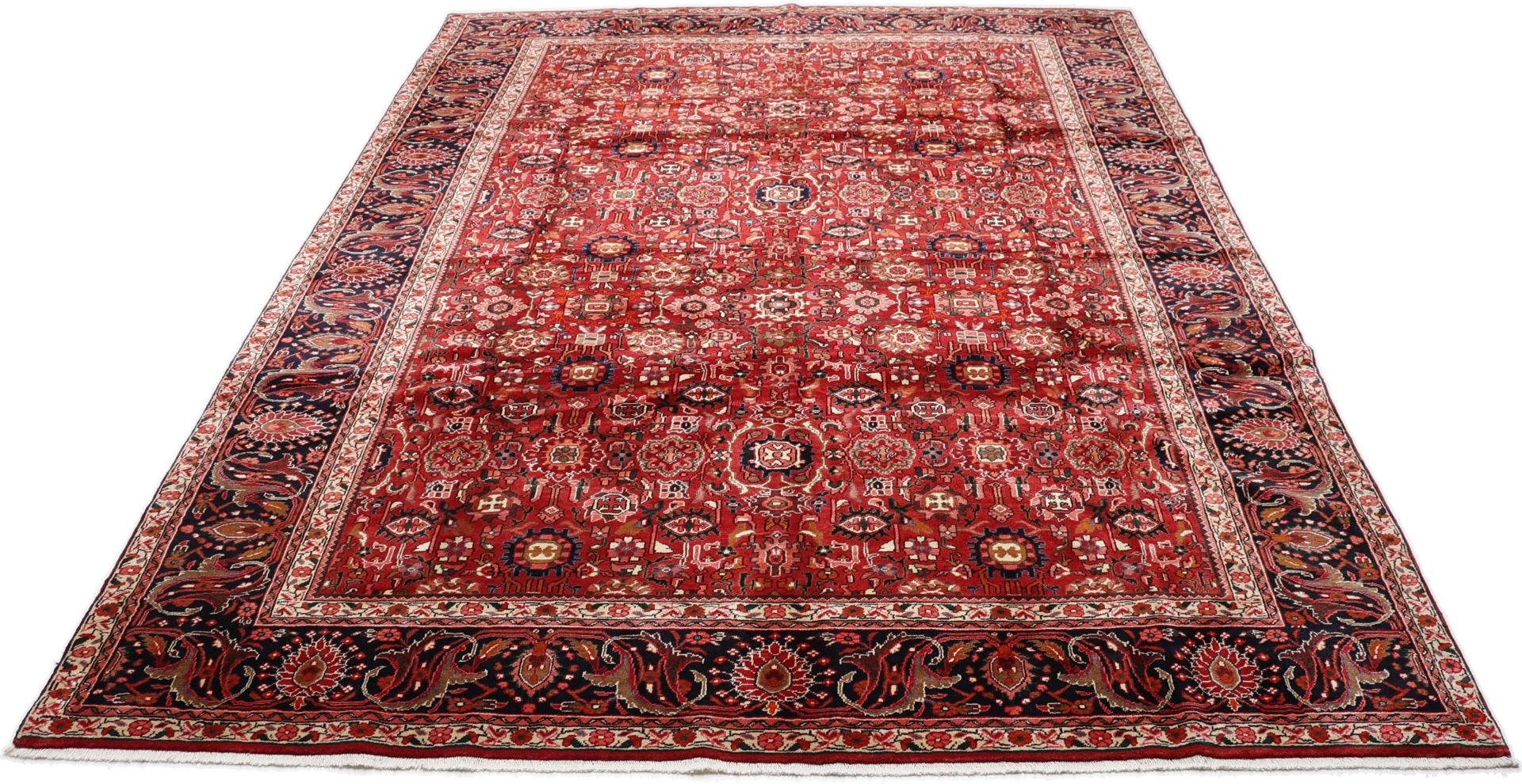 Isfahan Perserteppich 310 × 410 cm aus Wolle, handgeknüpft