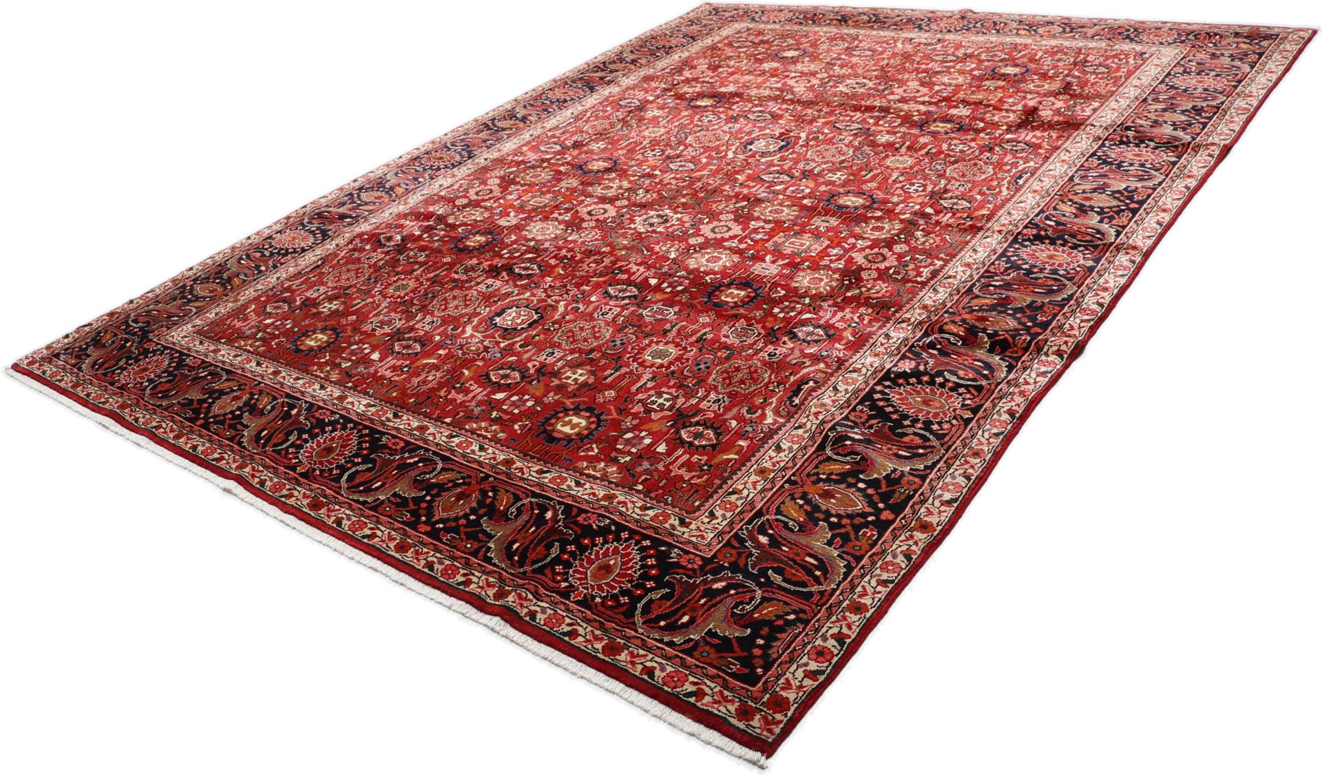 Isfahan Perserteppich 310 × 410 cm aus Wolle, handgeknüpft
