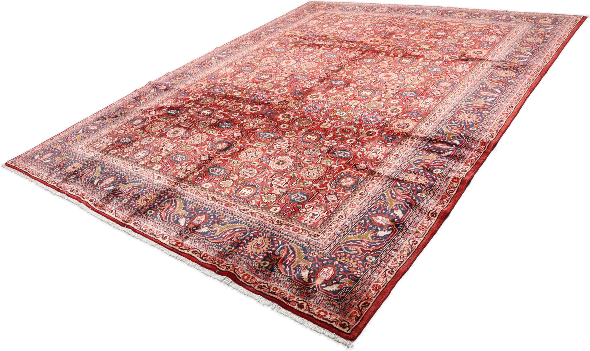 Isfahan Perserteppich aus Iran, 309 × 395 cm