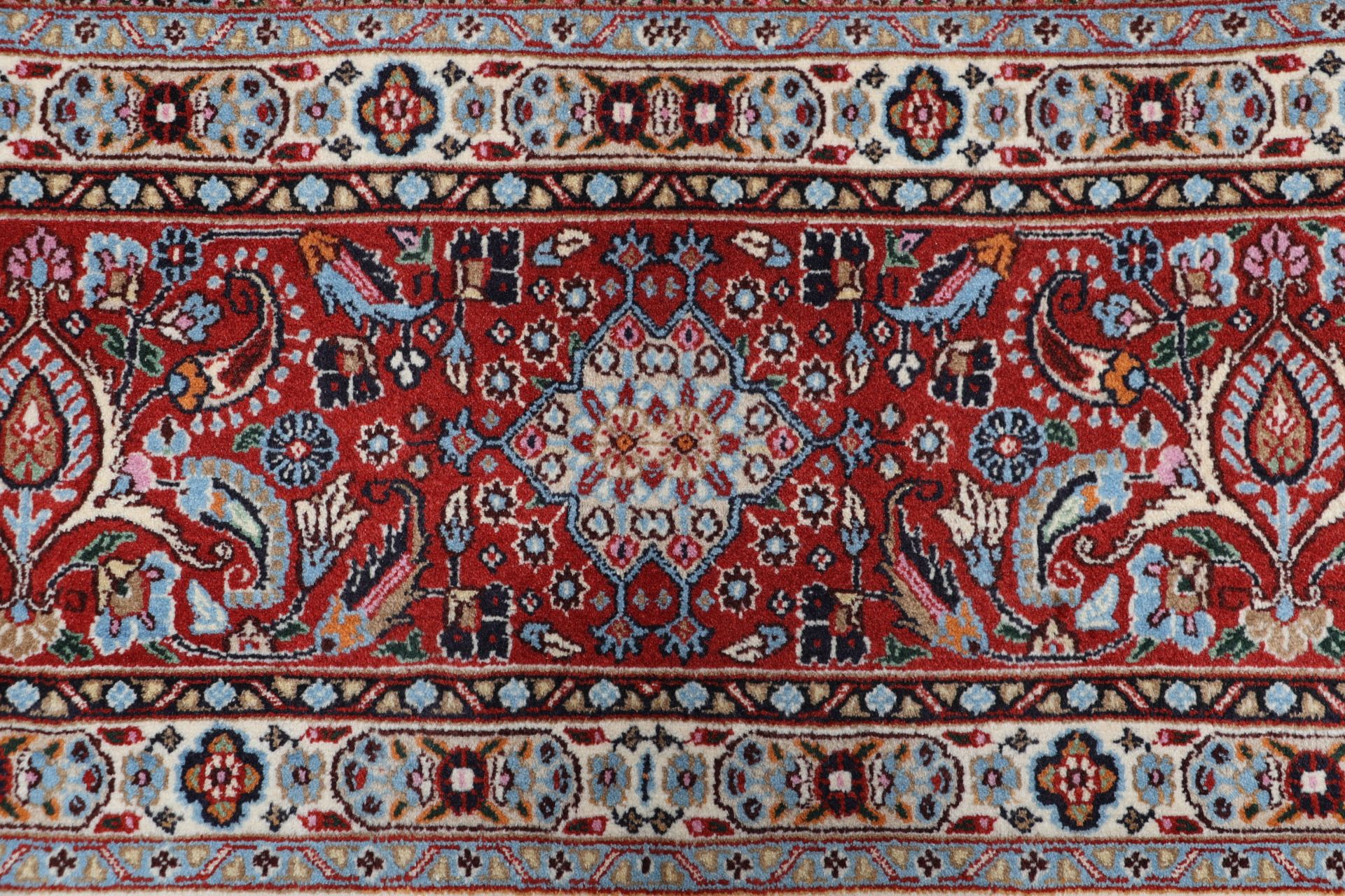 Handgeknüpfter Moud Perserteppich 300 × 395 cm