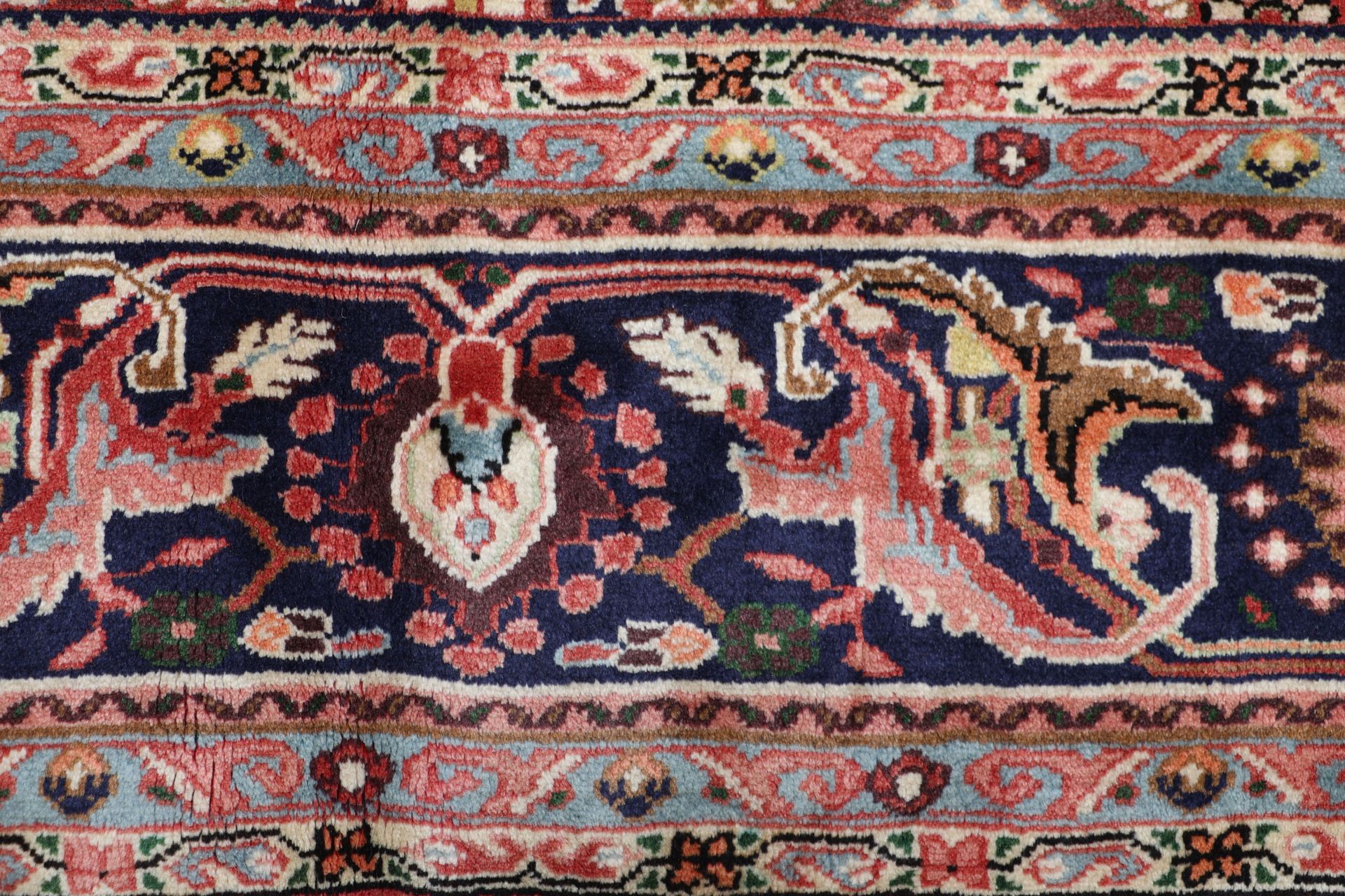 Isfahan Perserteppich 318 × 406 cm aus Wolle, handgeknüpft