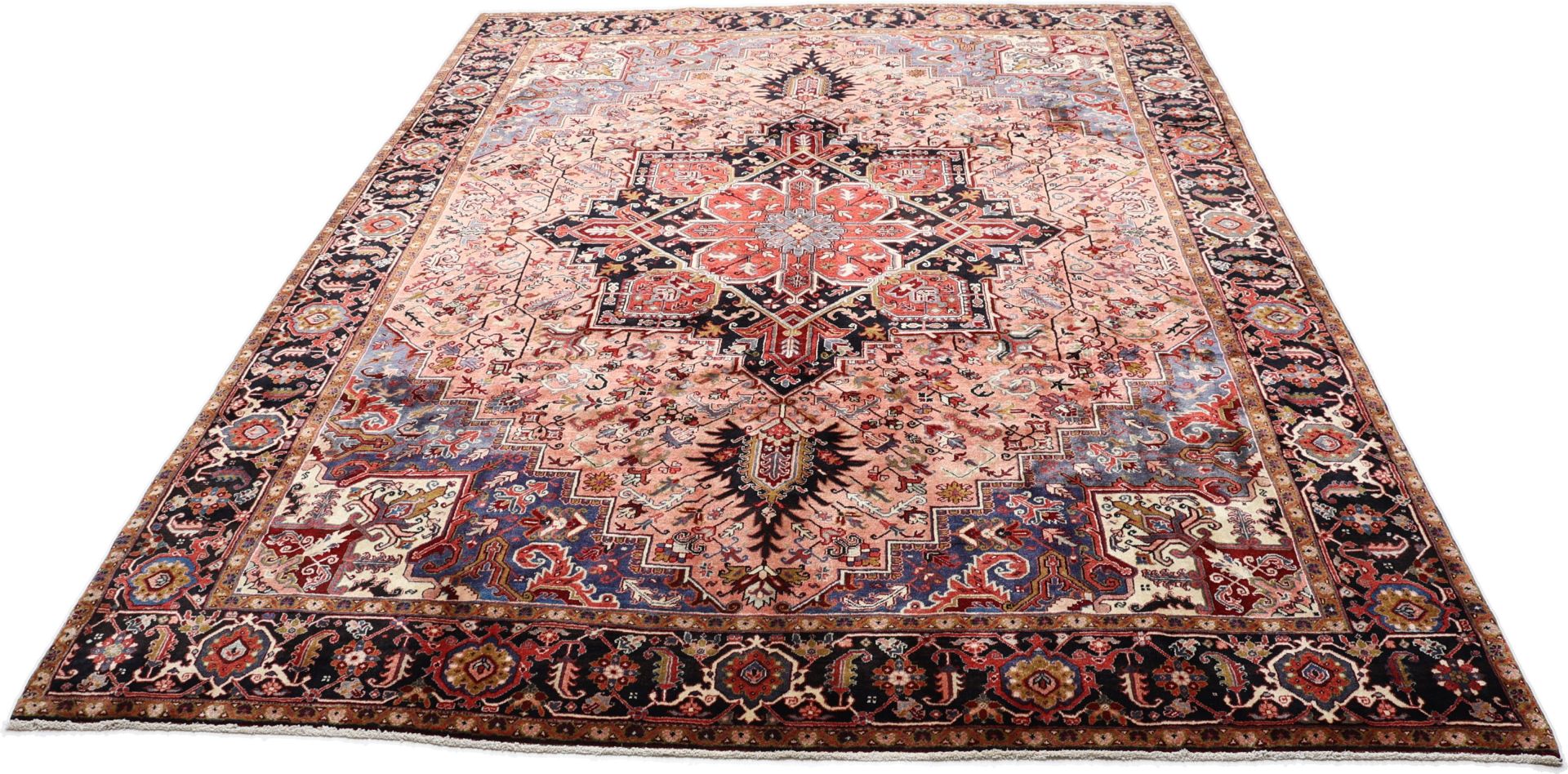 Handgeknüpfter Heriz Perserteppich 308 × 403 cm