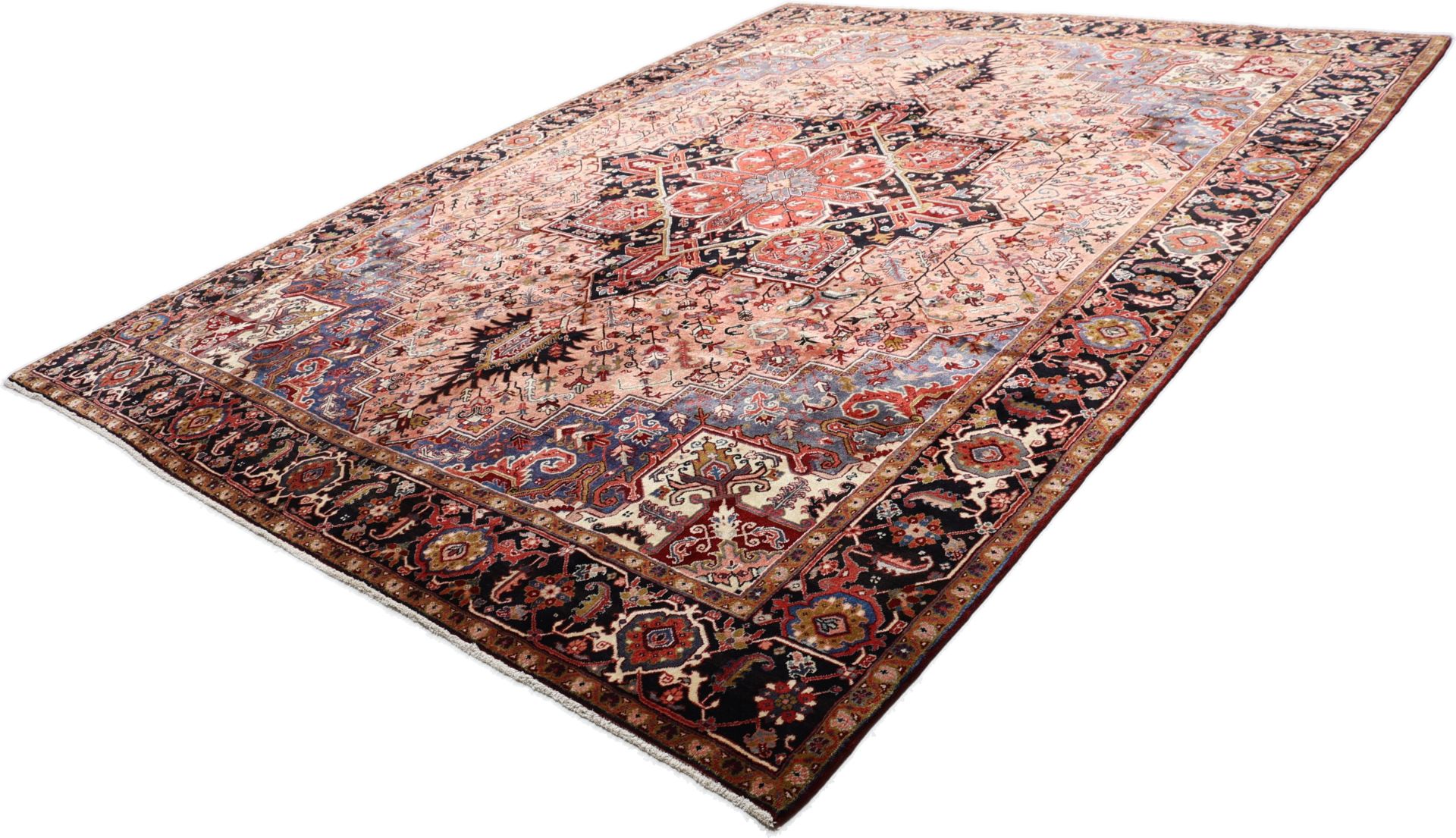 Handgeknüpfter Heriz Perserteppich 308 × 403 cm
