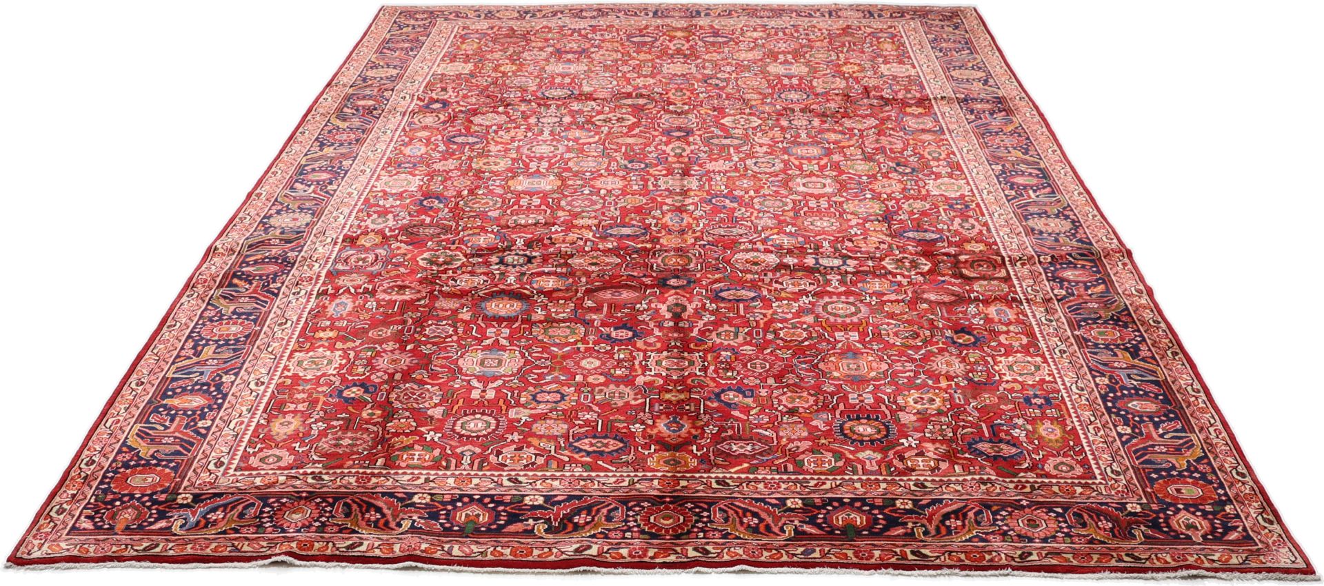 Handgeknüpfter Isfahan Perserteppich, 320 × 420 cm, Wolle