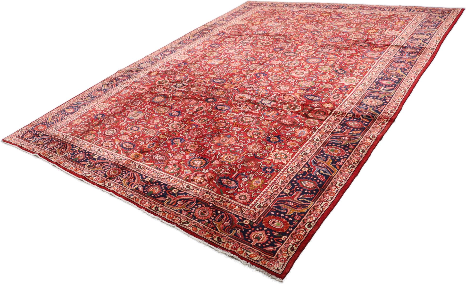 Handgeknüpfter Isfahan Perserteppich, 320 × 420 cm, Wolle
