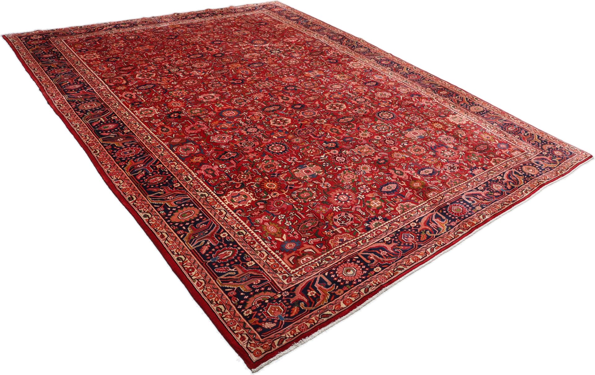 Handgeknüpfter Isfahan Perserteppich, 320 × 420 cm, Wolle