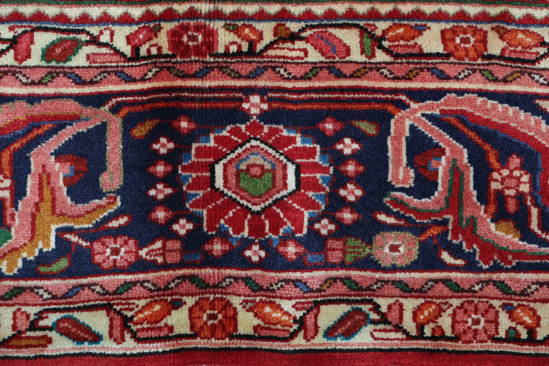 Handgeknüpfter Isfahan Perserteppich, 320 × 420 cm, Wolle