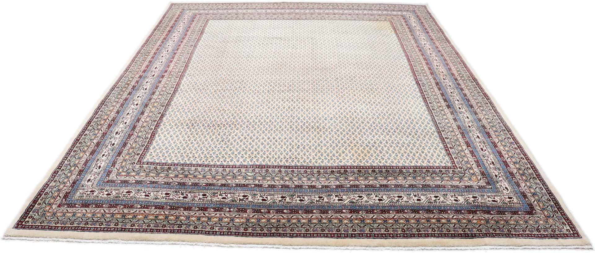 Handgeknüpfter Sarough Perserteppich, 280 × 380 cm, Wolle
