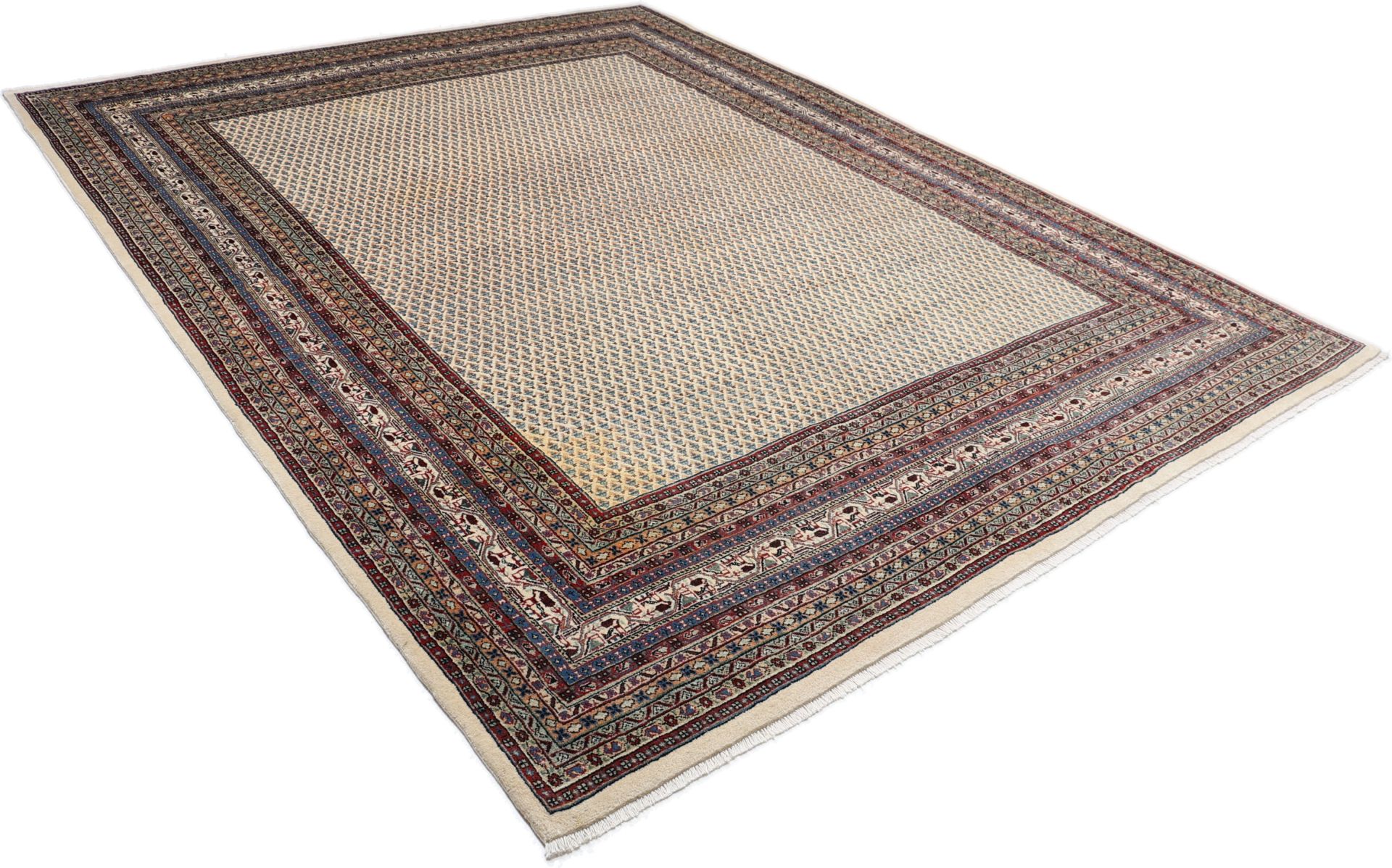 Handgeknüpfter Sarough Perserteppich, 280 × 380 cm, Wolle