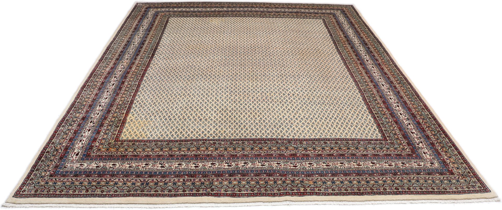 Handgeknüpfter Sarough Perserteppich, 280 × 380 cm, Wolle
