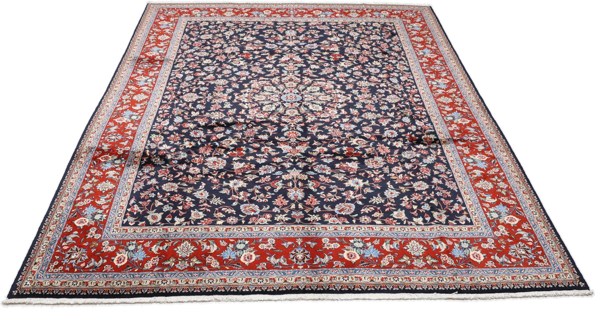 Handgeknüpfter Mashhad Perserteppich 300 × 390 cm