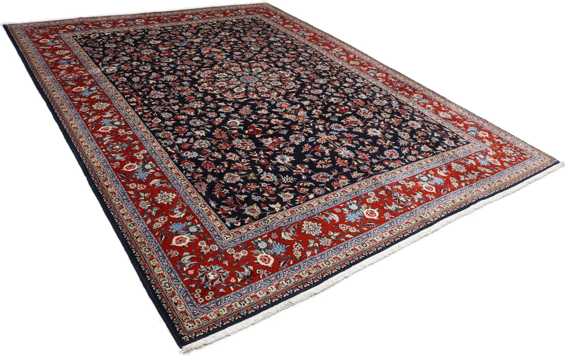 Handgeknüpfter Mashhad Perserteppich 300 × 390 cm