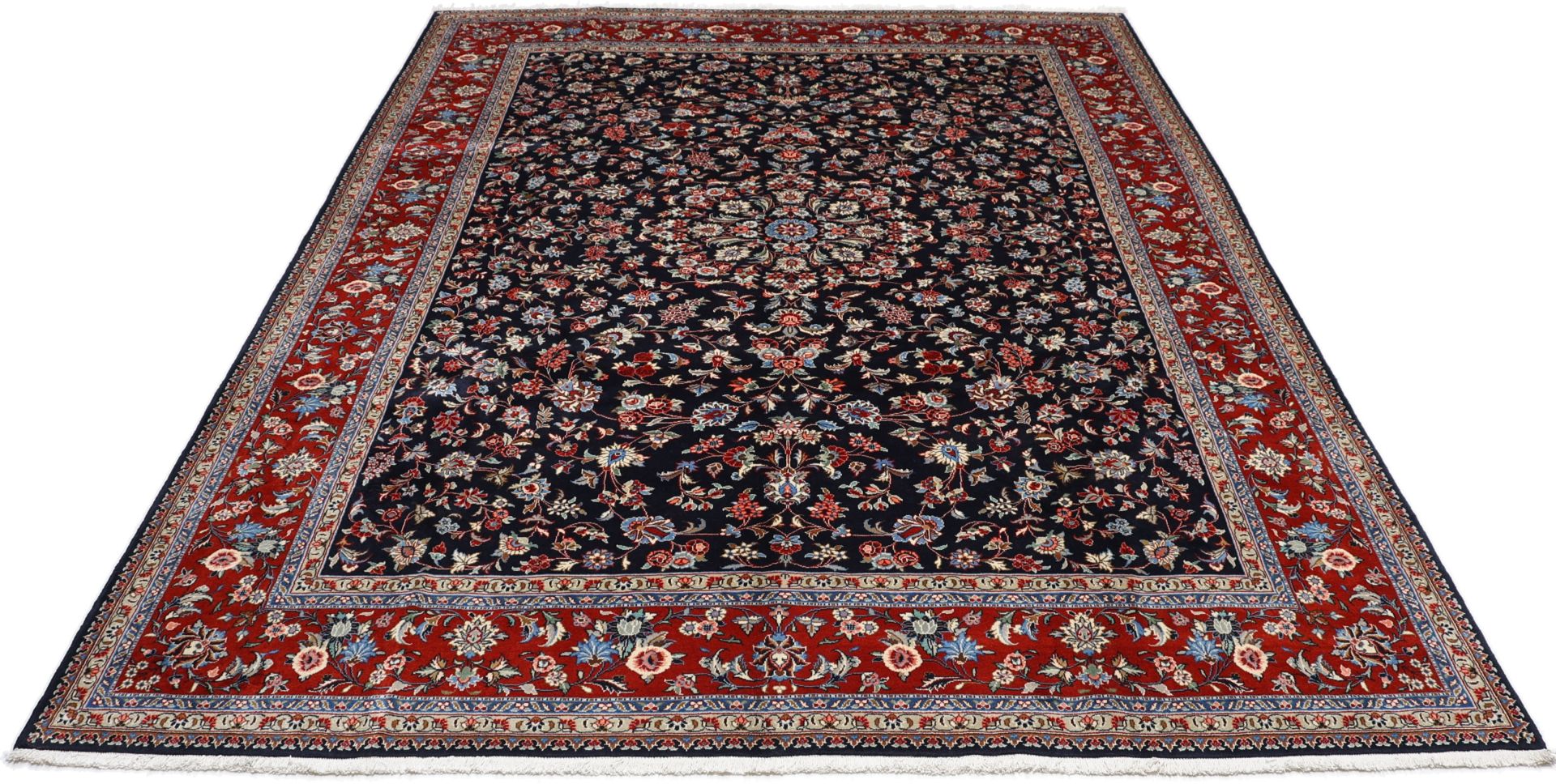 Handgeknüpfter Mashhad Perserteppich 300 × 390 cm