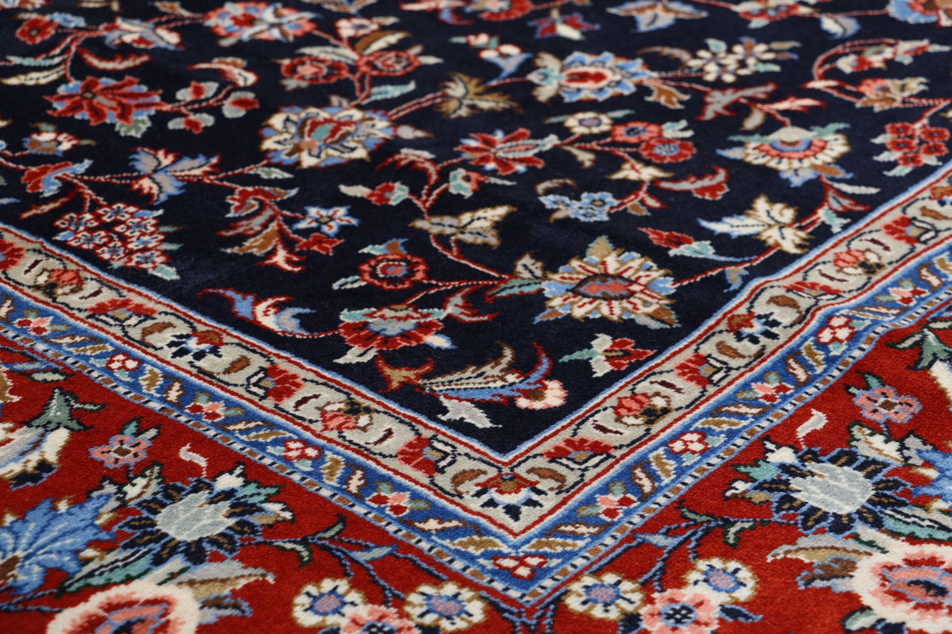 Handgeknüpfter Mashhad Perserteppich 300 × 390 cm
