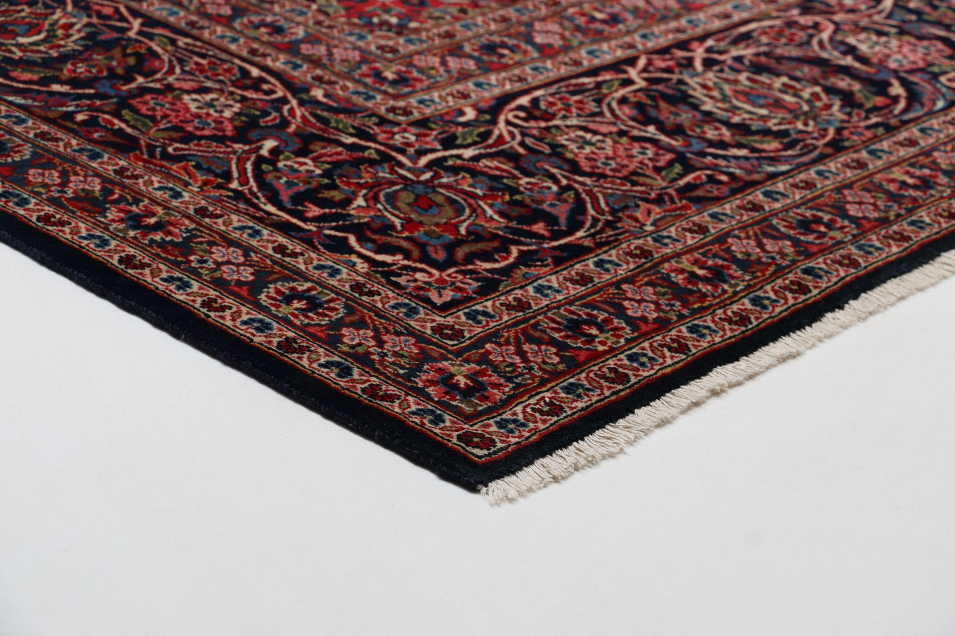 Kashan Perserteppich 285 × 410 cm aus Wolle, handgeknüpft