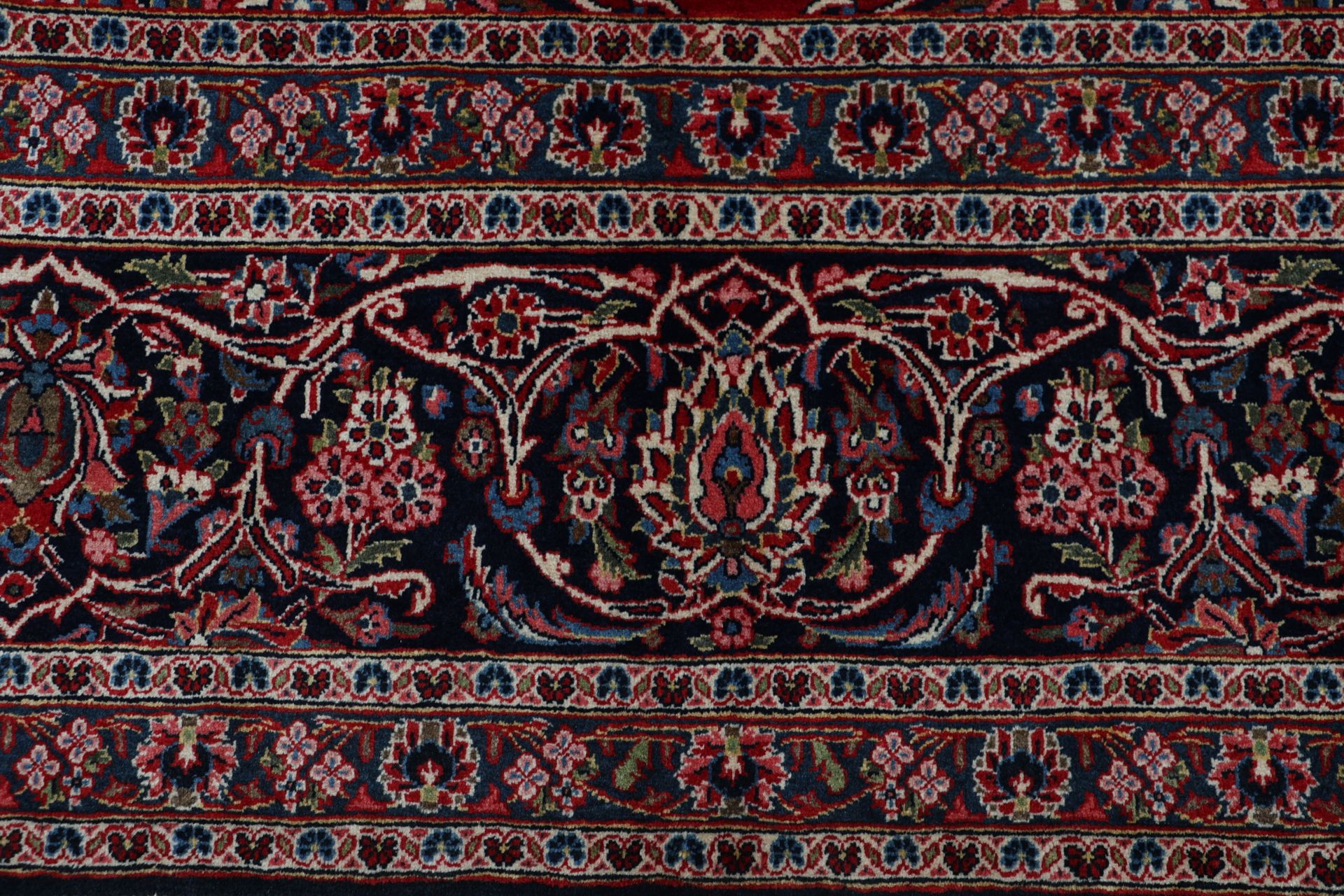 Kashan Perserteppich 285 × 410 cm aus Wolle, handgeknüpft