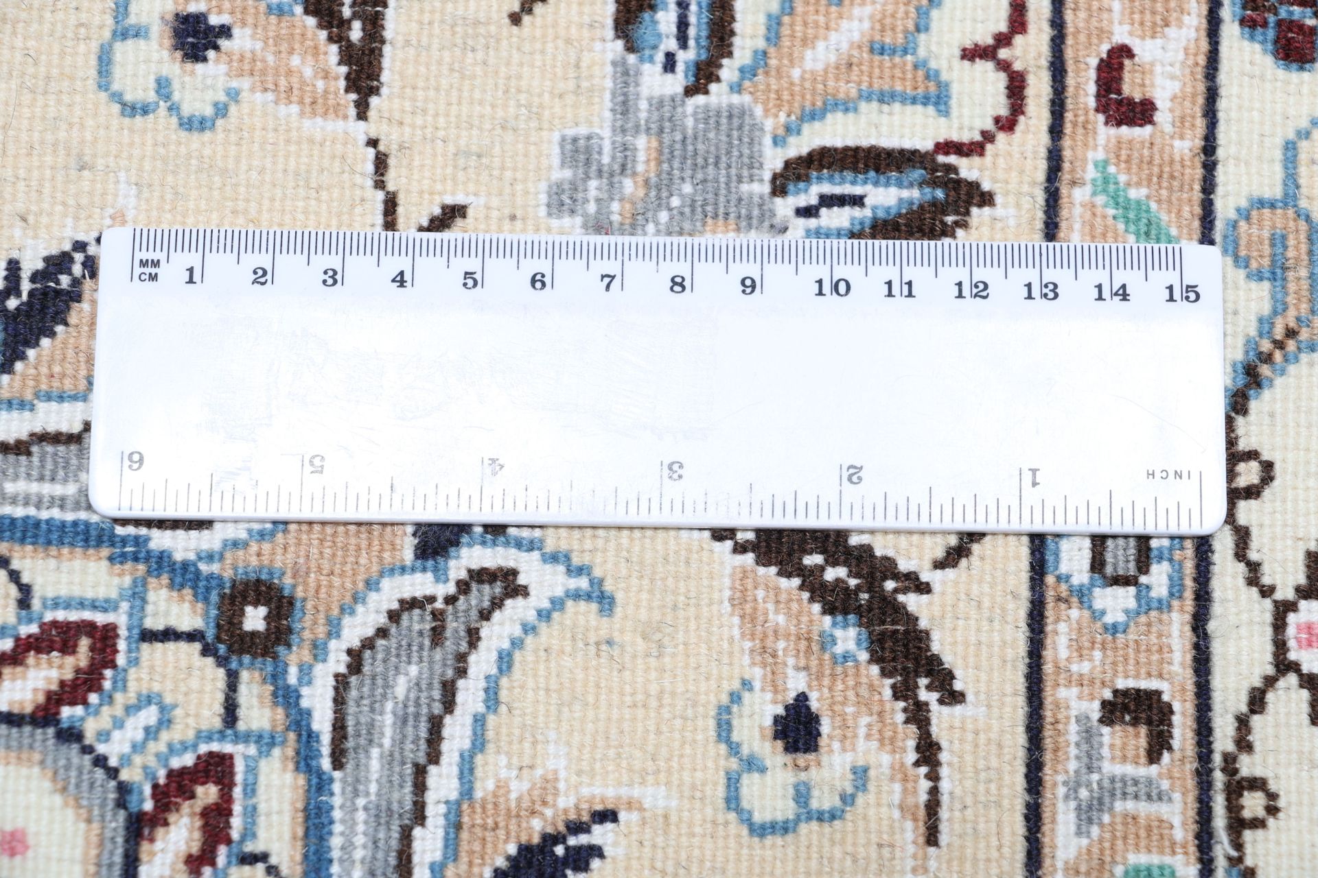 Nain Perserteppich 305 × 415 cm aus Wolle & Seide, handgeknüpft