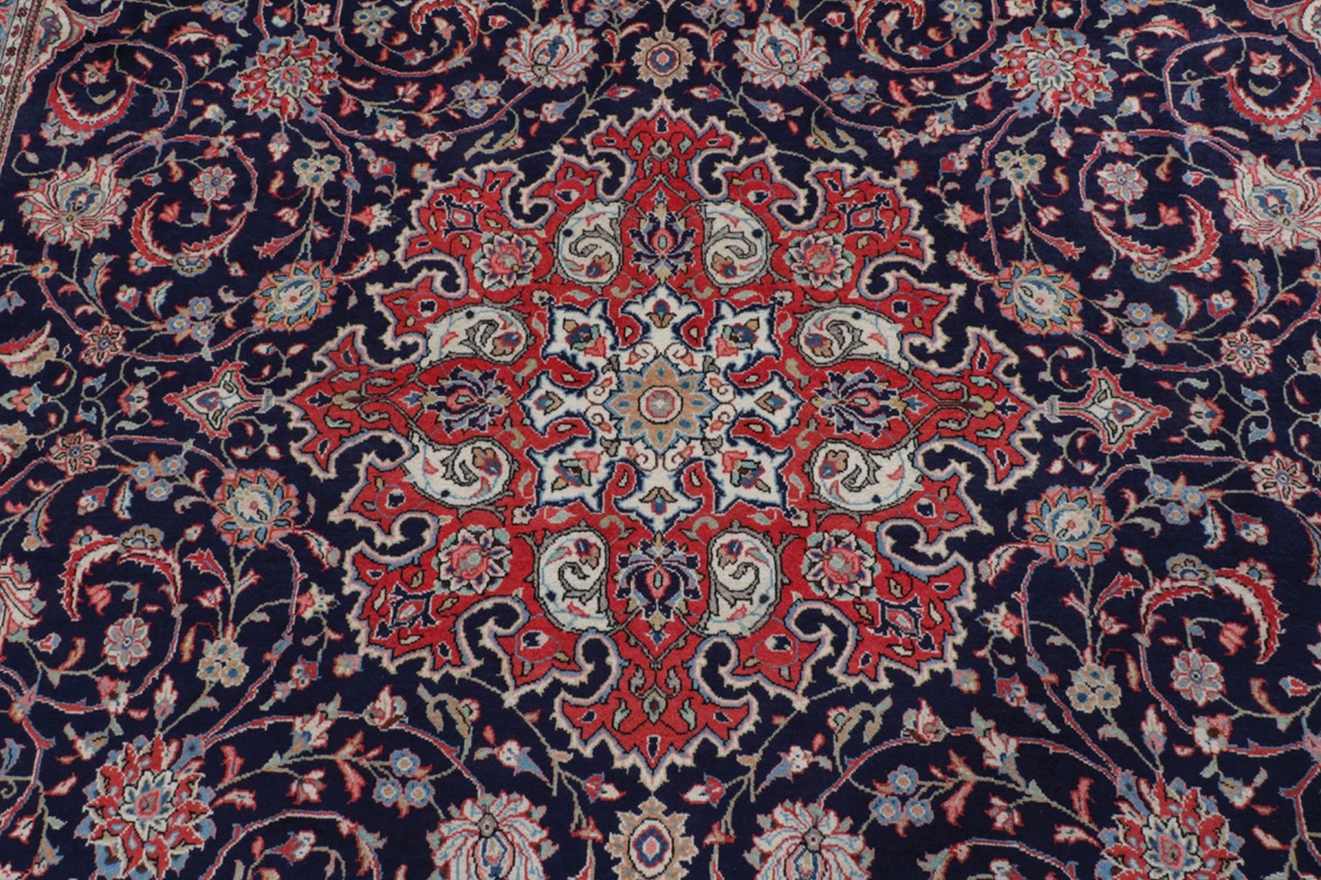 Handgeknüpfter Sarough Perserteppich 286 × 383 cm