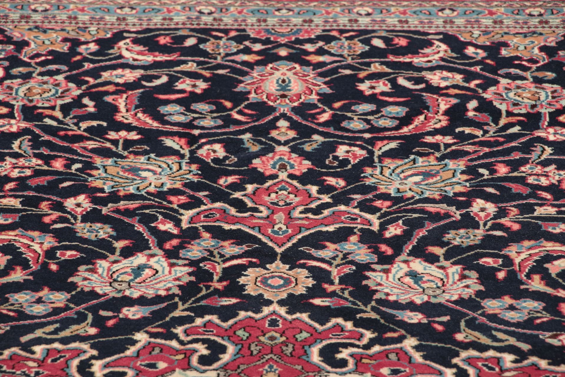Handgeknüpfter Sarough Perserteppich 286 × 383 cm