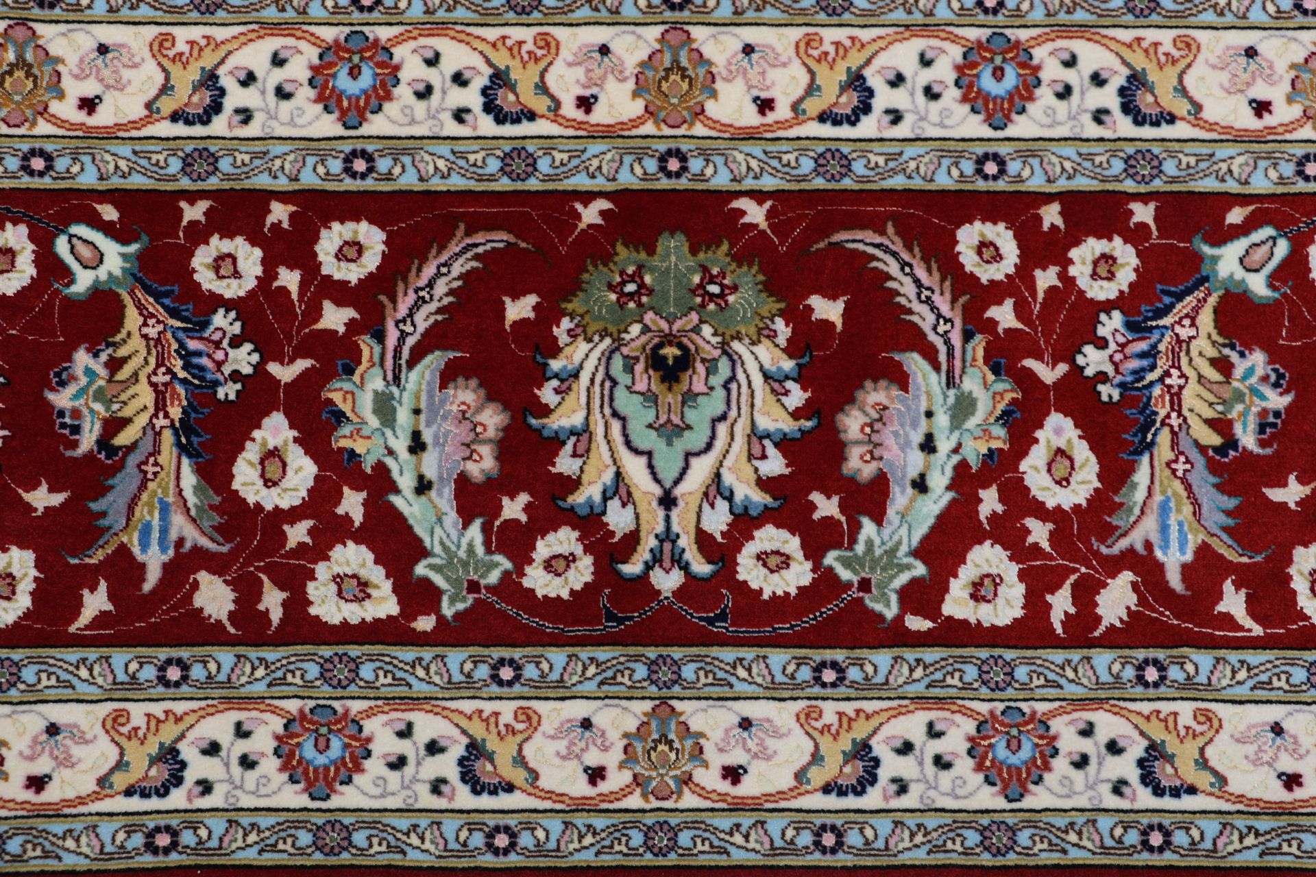 Handgeknüpfter Täbriz Perserteppich 305 × 414 cm