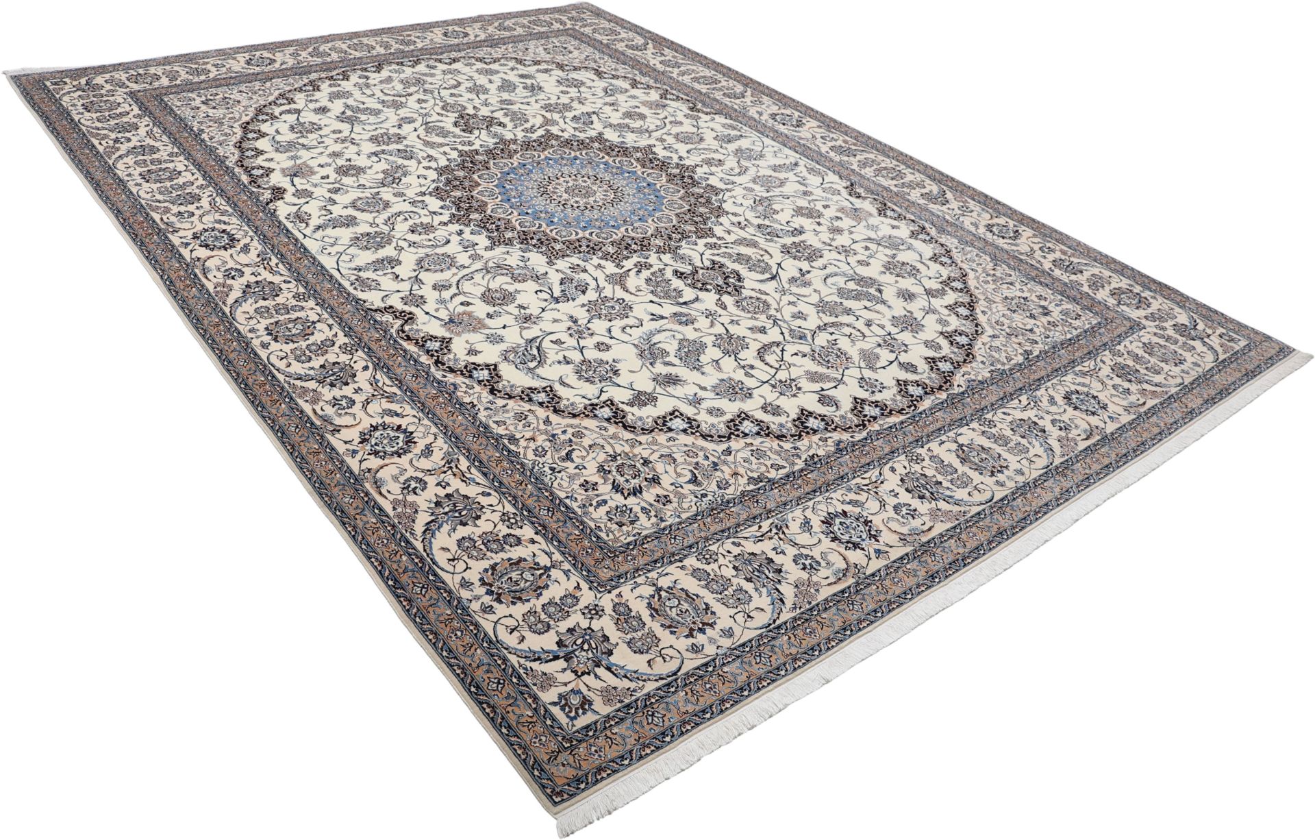 Handgeknüpfter Nain Perserteppich 312 × 425 cm