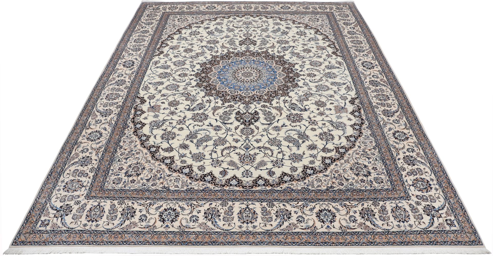 Handgeknüpfter Nain Perserteppich 312 × 425 cm
