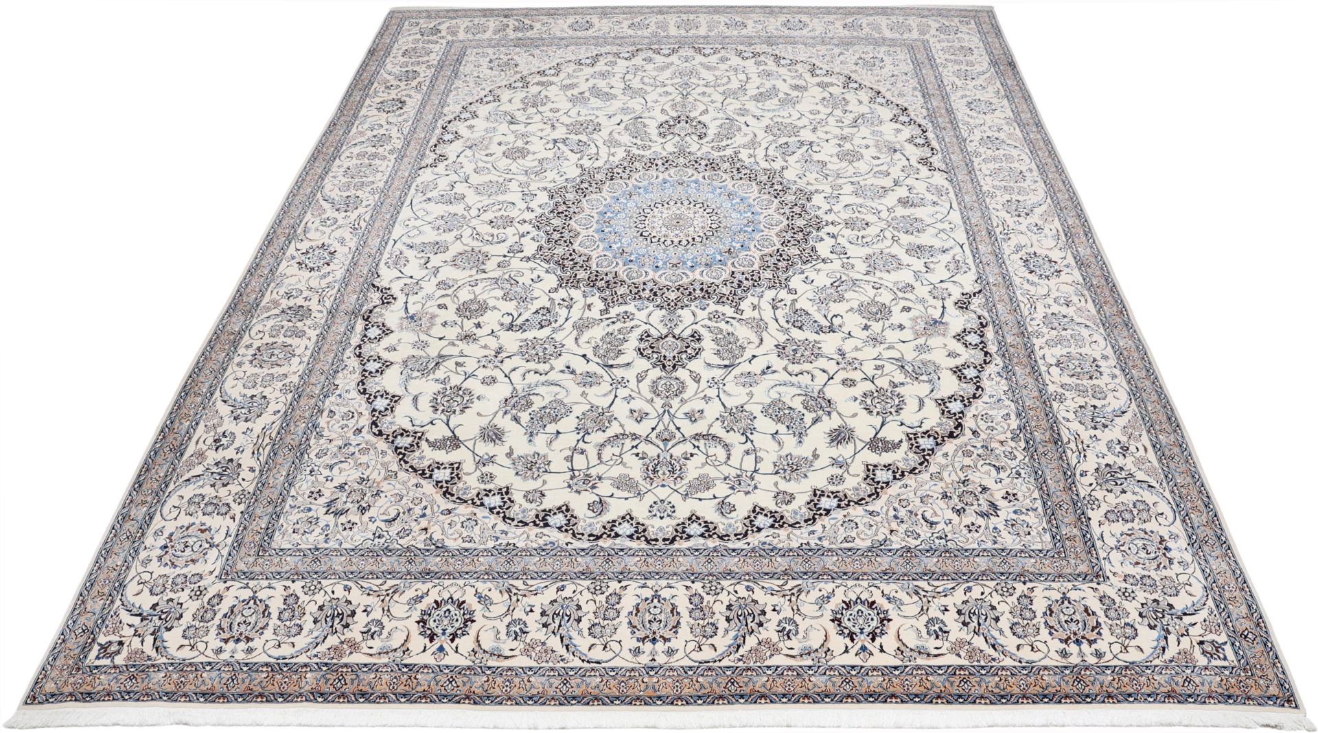 Handgeknüpfter Nain Perserteppich 312 × 425 cm