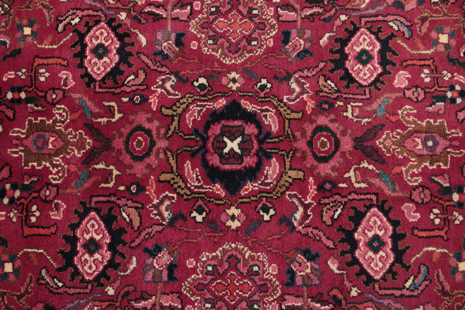 Handgeknüpfter Isfahan Perserteppich, 318 × 410 cm, Wolle