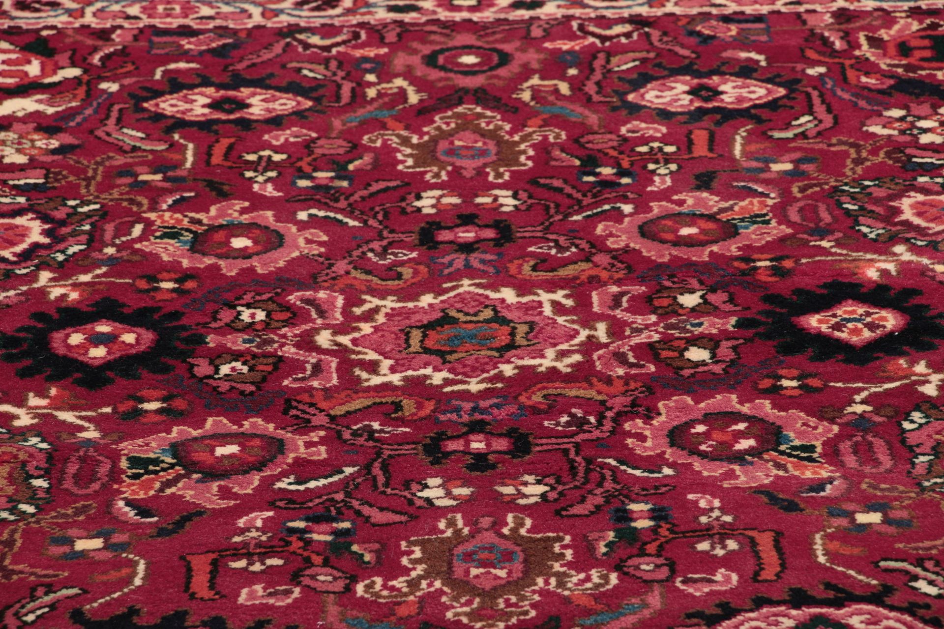 Handgeknüpfter Isfahan Perserteppich, 318 × 410 cm, Wolle