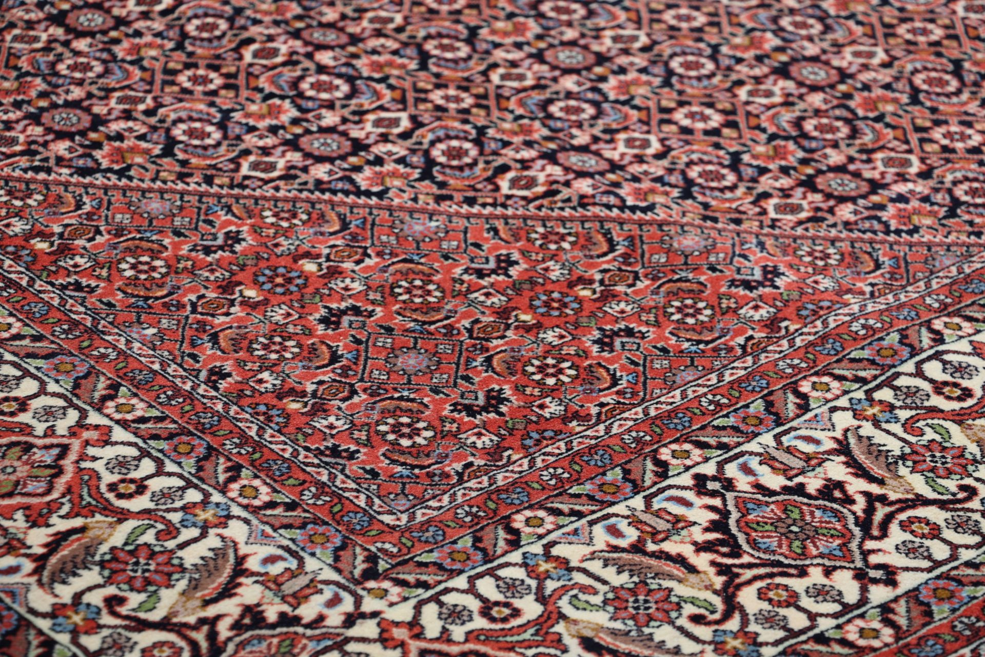 Handgeknüpfter Bijar Perserteppich, 303 × 395 cm, Wolle