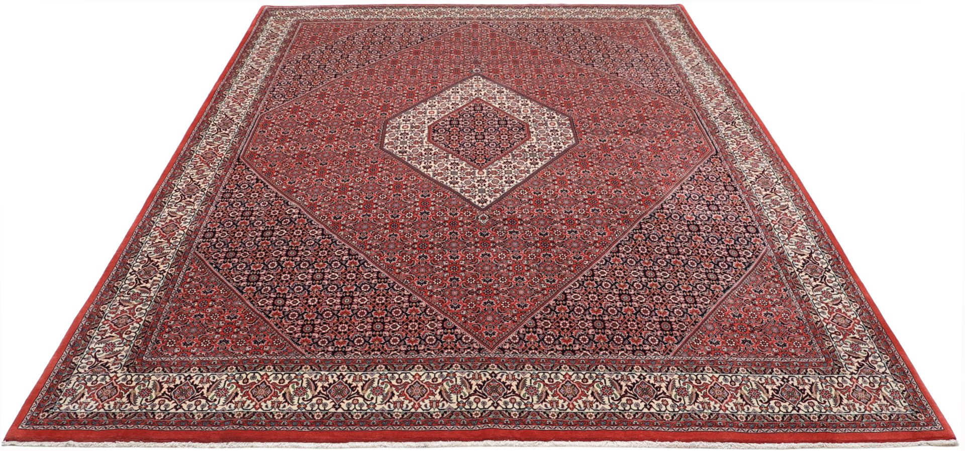 Handgeknüpfter Bijar Perserteppich, 303 × 395 cm, Wolle