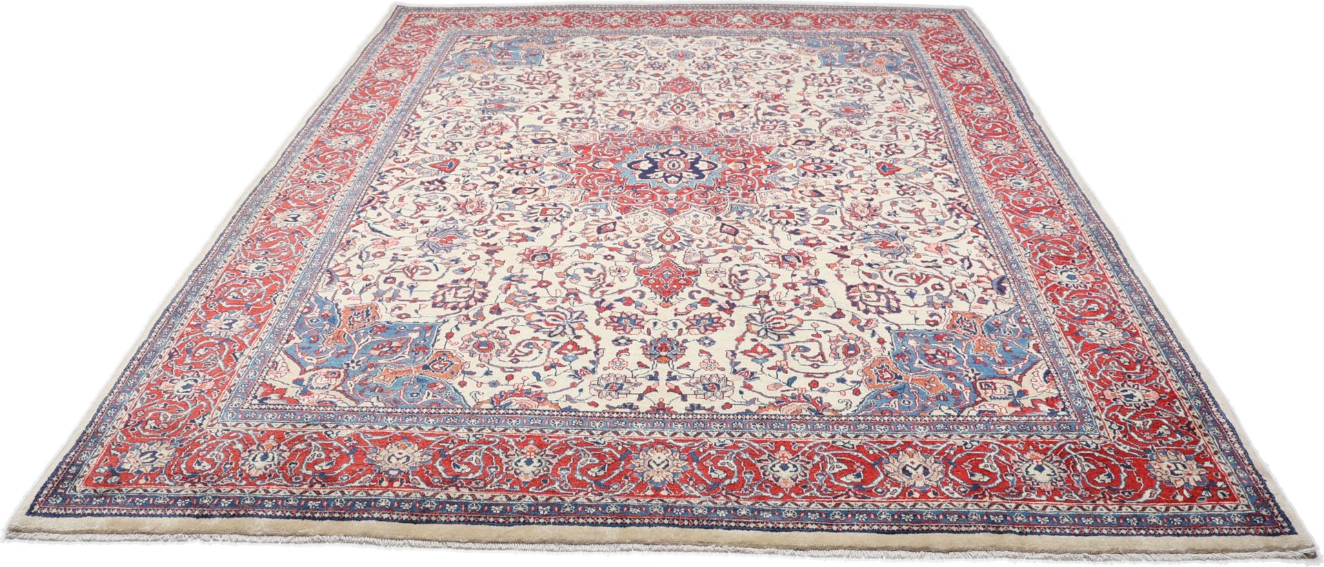 Sarough Perserteppich 275 × 380 cm aus Wolle, handgeknüpft