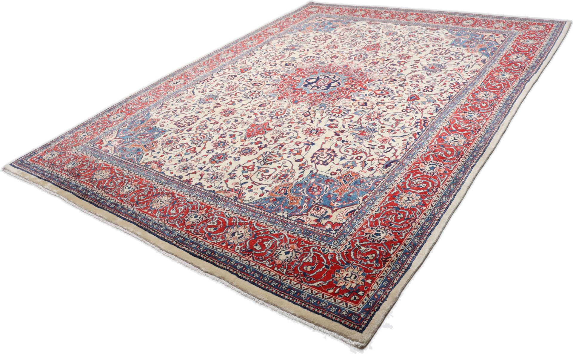 Sarough Perserteppich 275 × 380 cm aus Wolle, handgeknüpft