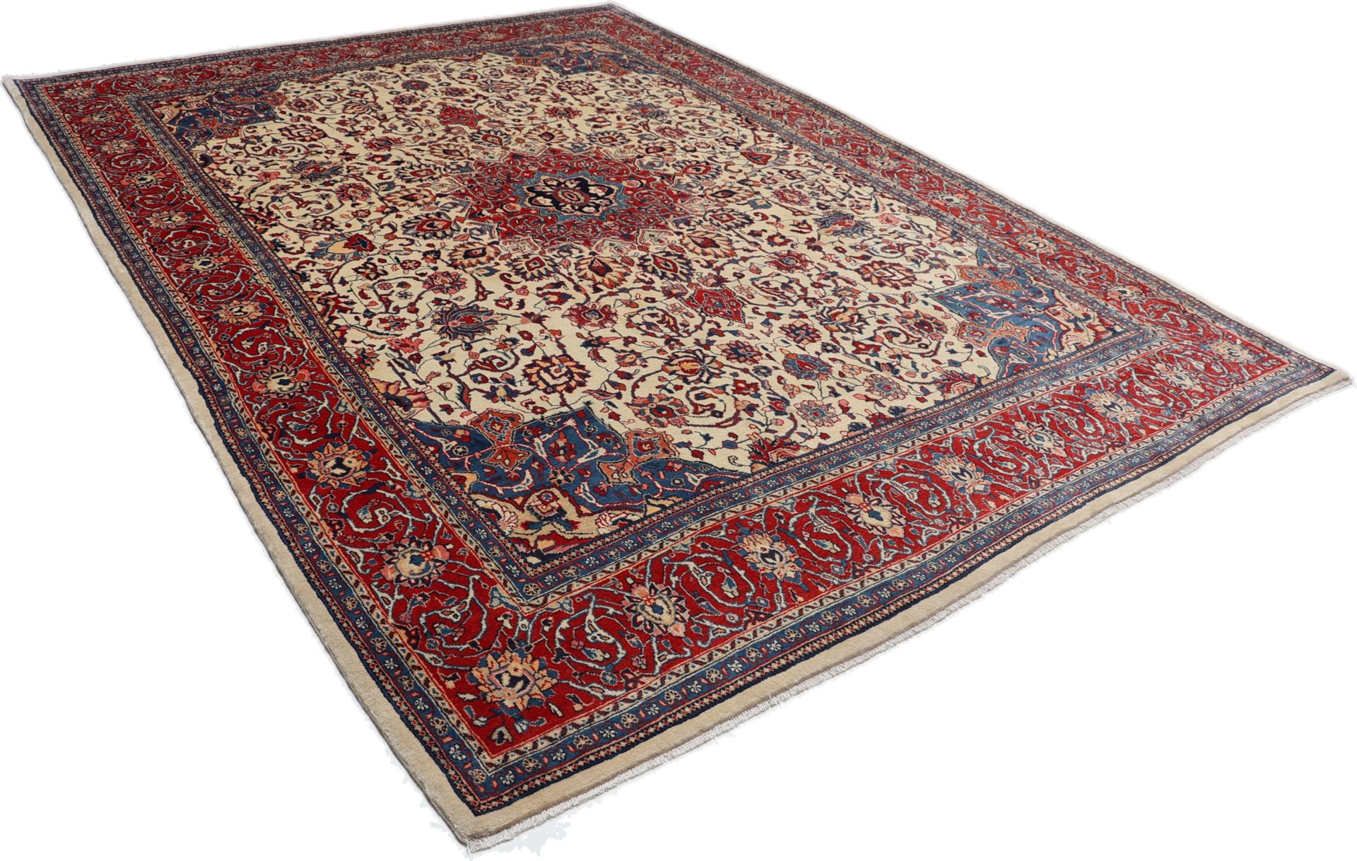 Sarough Perserteppich 275 × 380 cm aus Wolle, handgeknüpft